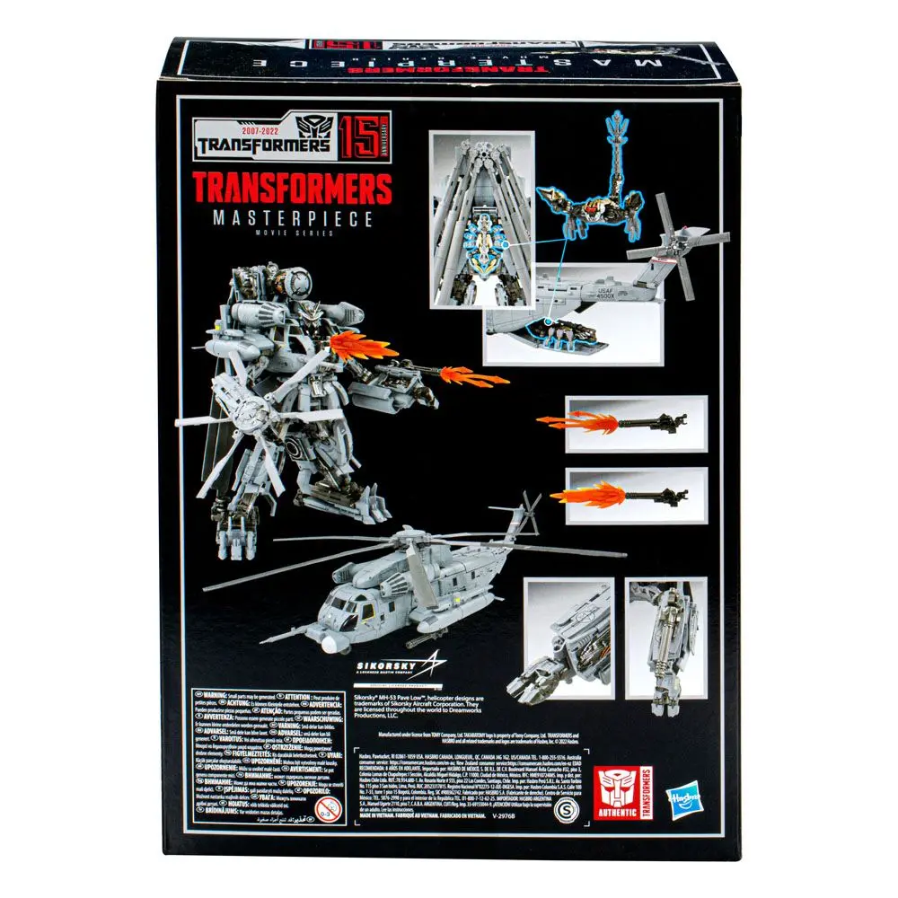 Transformers Masterpiece Movie Series Actionfigur Decepticon Blackout & Scorponok 29 cm Produktfoto