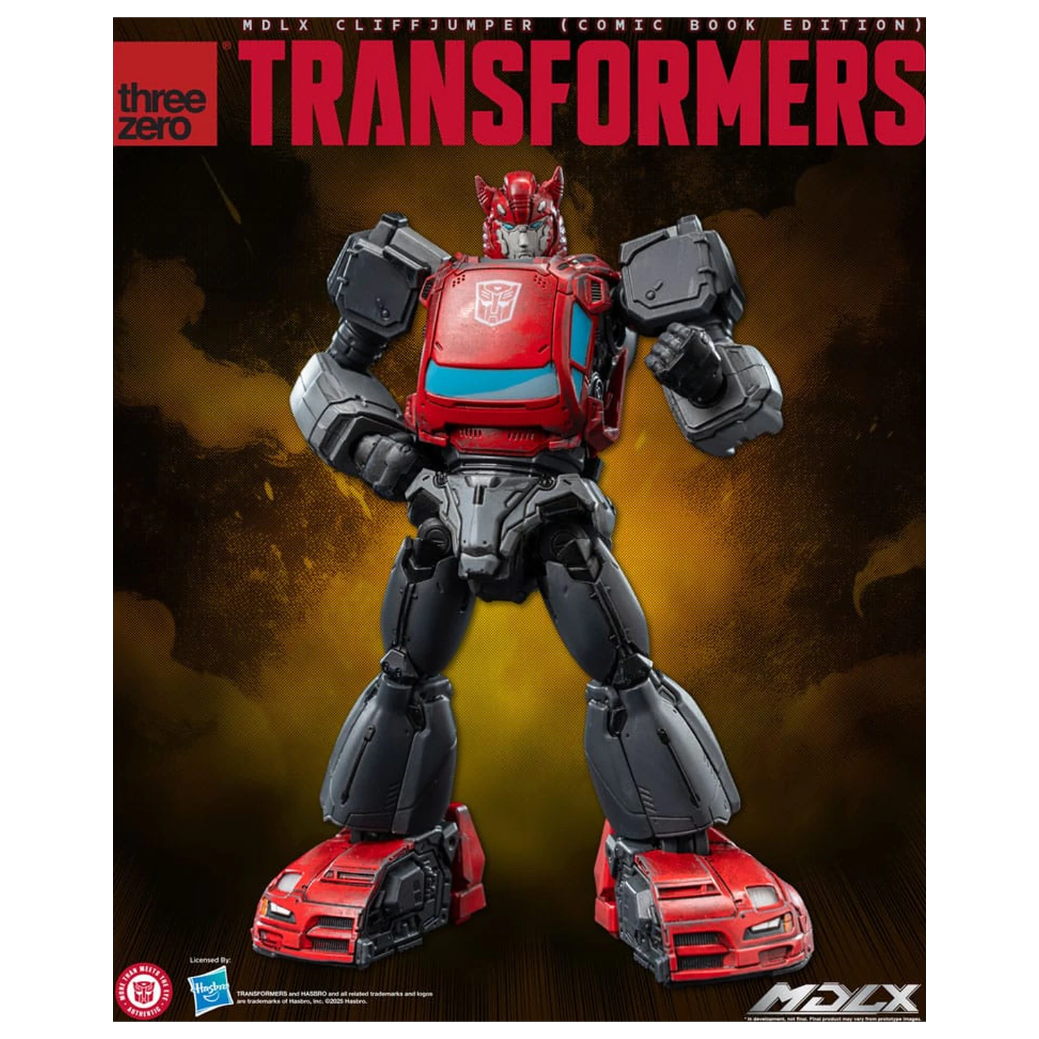 Transformers MDLX Actionfigur Cliffjumper (Comic Book Edition) 12 cm Produktfoto
