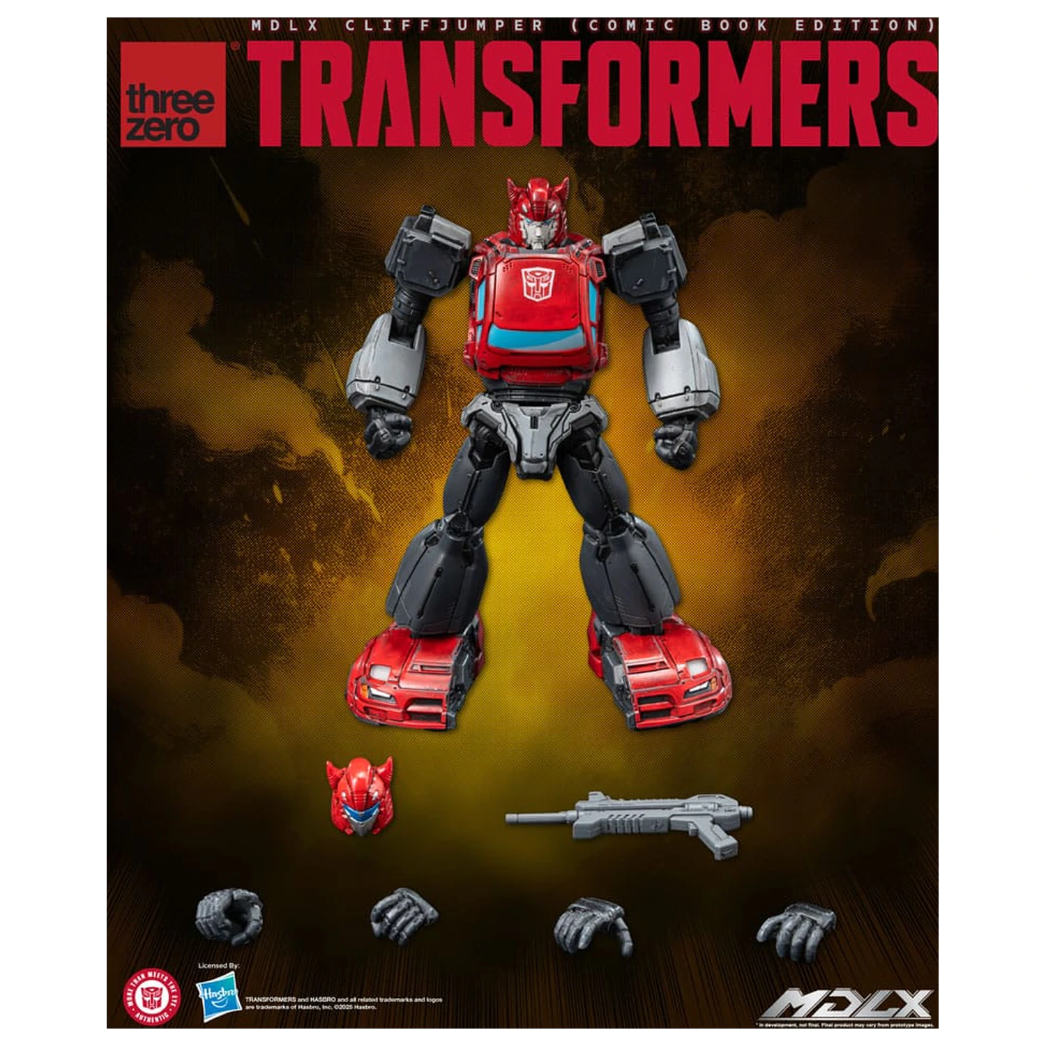 Transformers MDLX Actionfigur Cliffjumper (Comic Book Edition) 12 cm Produktfoto