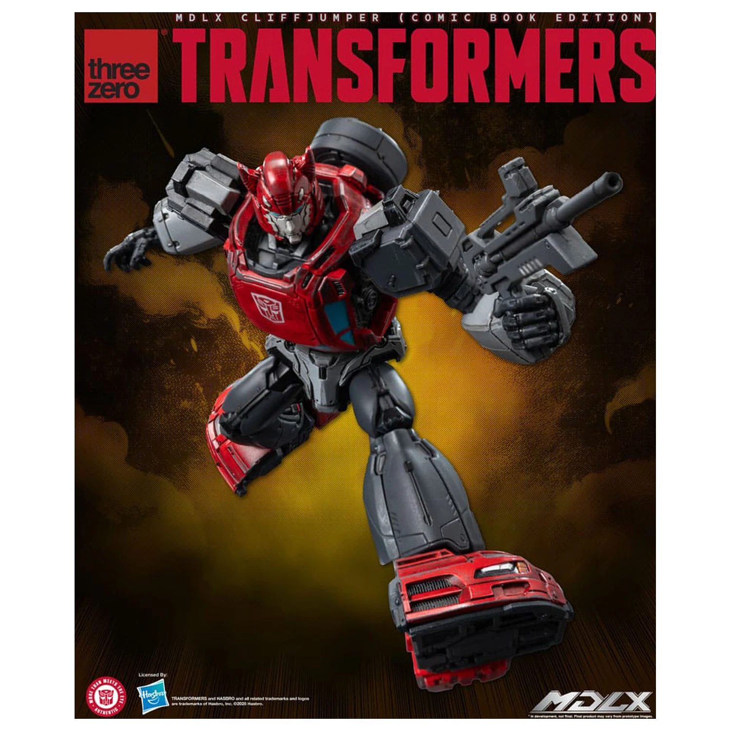 Transformers MDLX Actionfigur Cliffjumper (Comic Book Edition) 12 cm Produktfoto