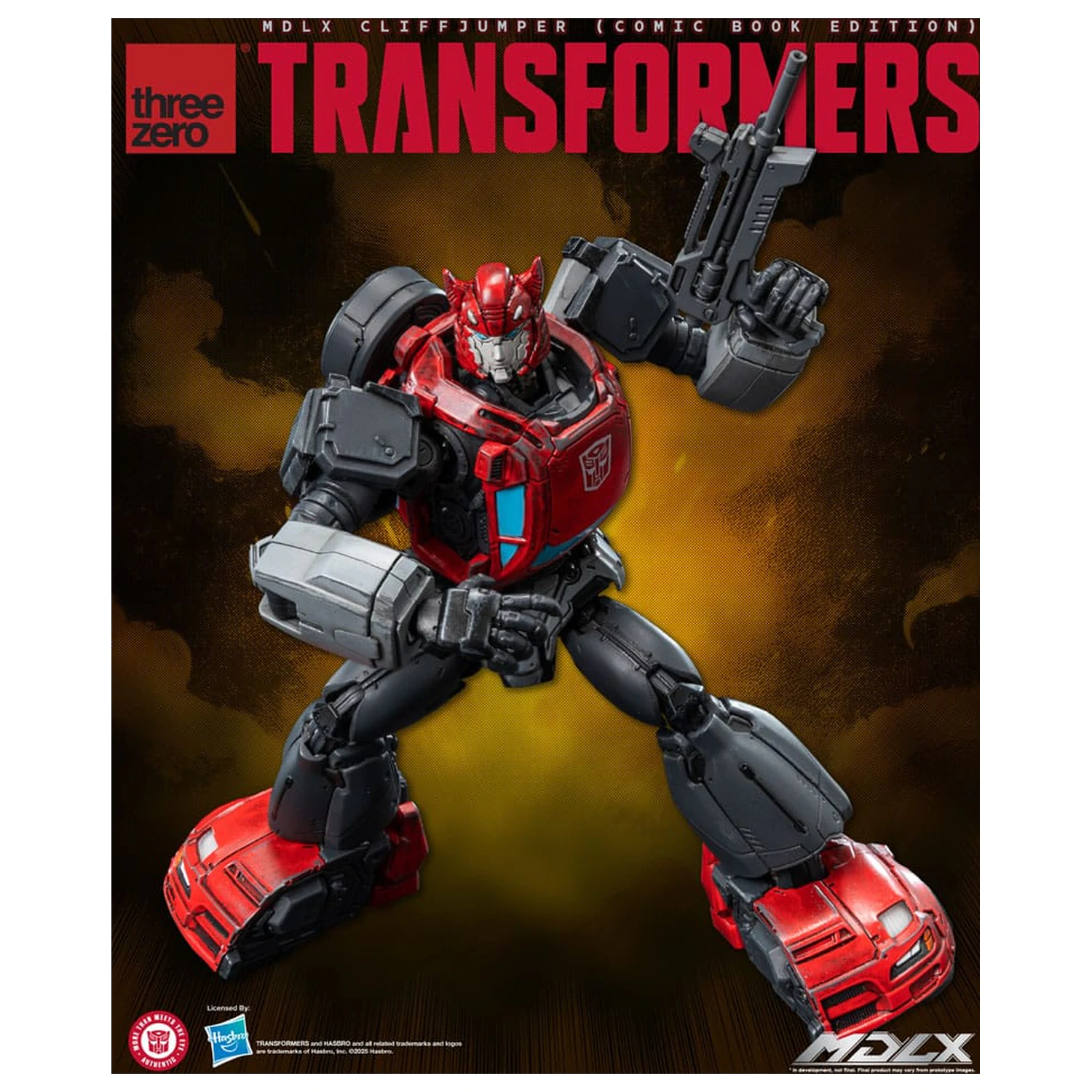 Transformers MDLX Actionfigur Cliffjumper (Comic Book Edition) 12 cm Produktfoto