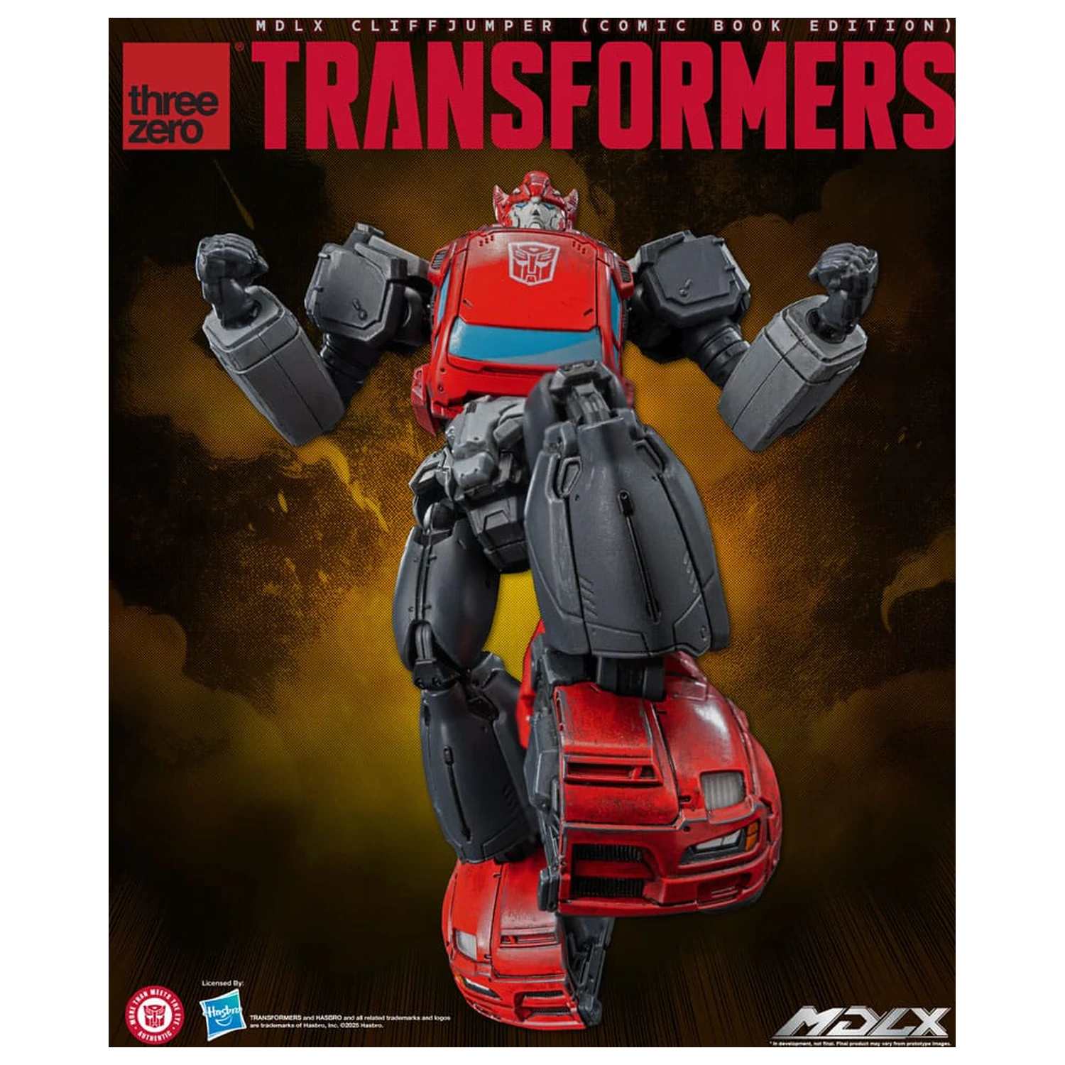 Transformers MDLX Actionfigur Cliffjumper (Comic Book Edition) 12 cm Produktfoto
