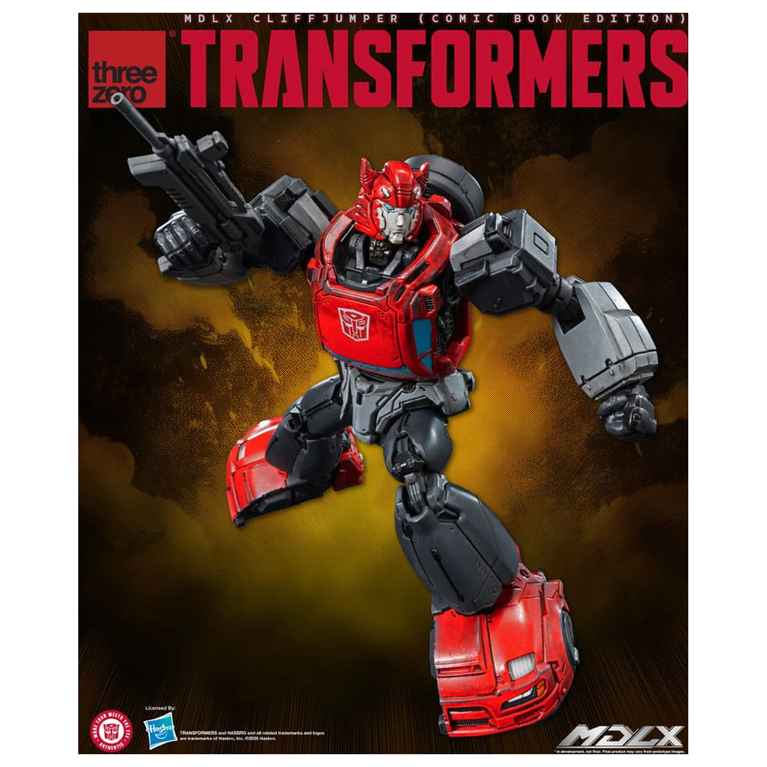 Transformers MDLX Actionfigur Cliffjumper (Comic Book Edition) 12 cm Produktfoto