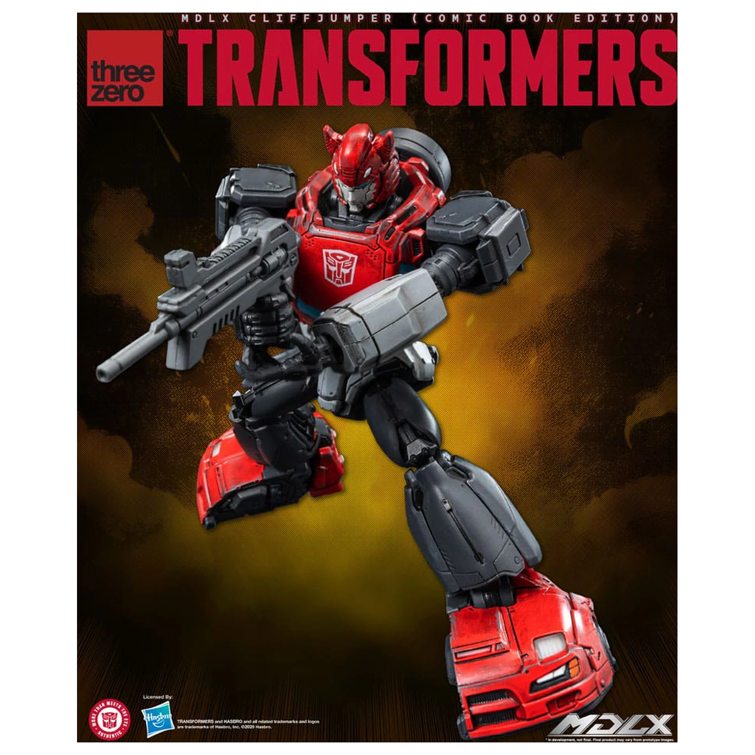 Transformers MDLX Actionfigur Cliffjumper (Comic Book Edition) 12 cm Produktfoto