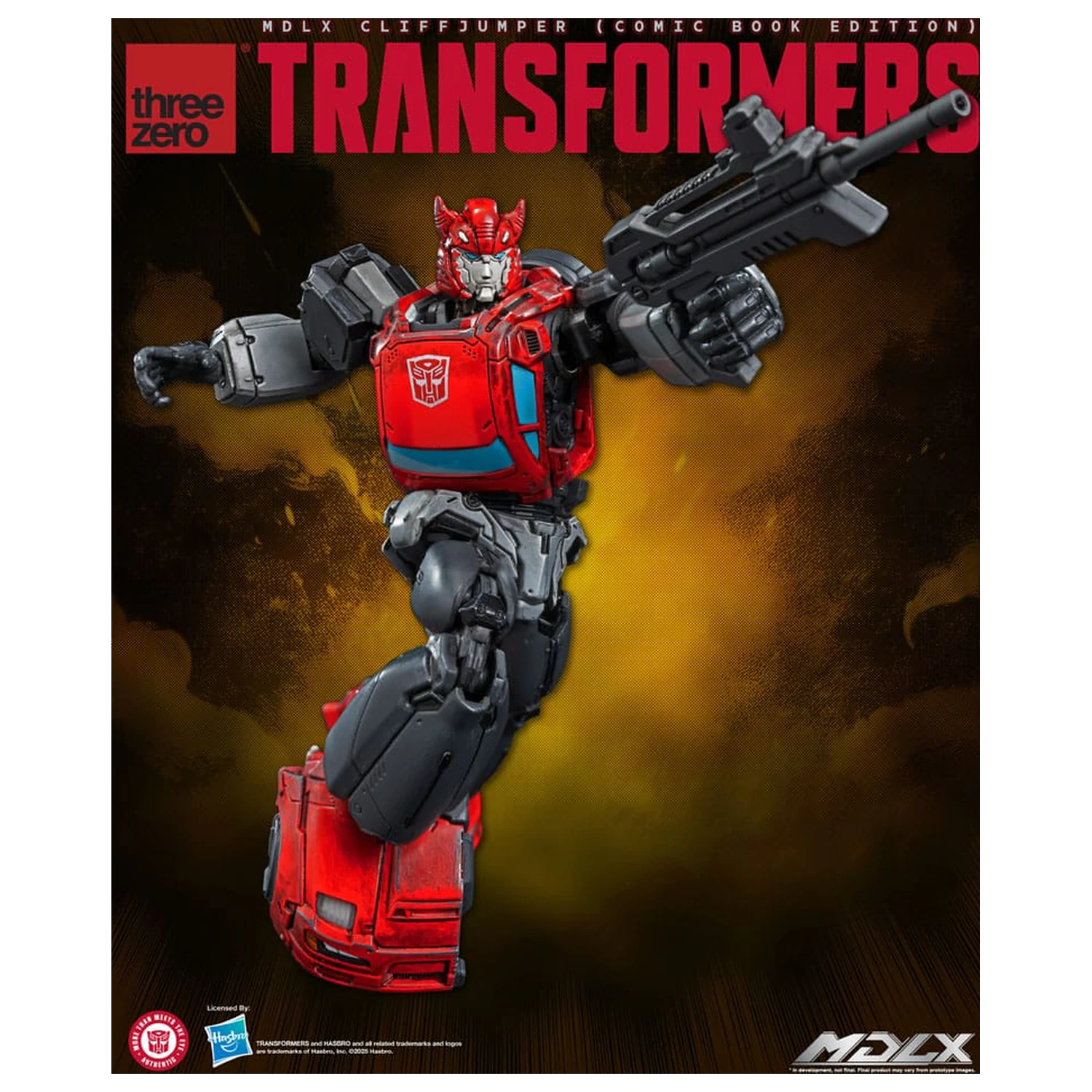 Transformers MDLX Actionfigur Cliffjumper (Comic Book Edition) 12 cm Produktfoto