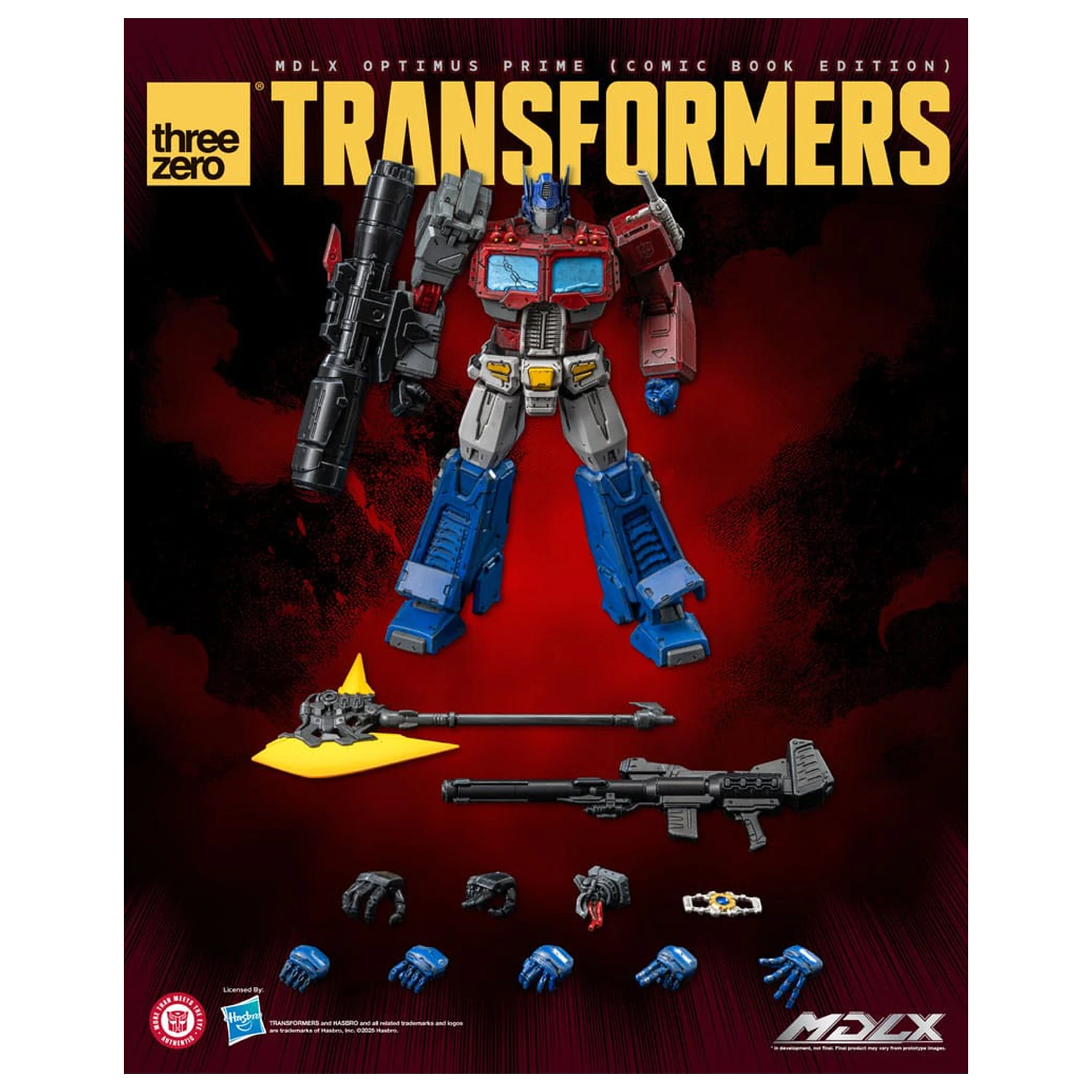 Transformers MDLX Actionfigur Optimus Prime (Comic Book Edition) 18 cm Produktfoto