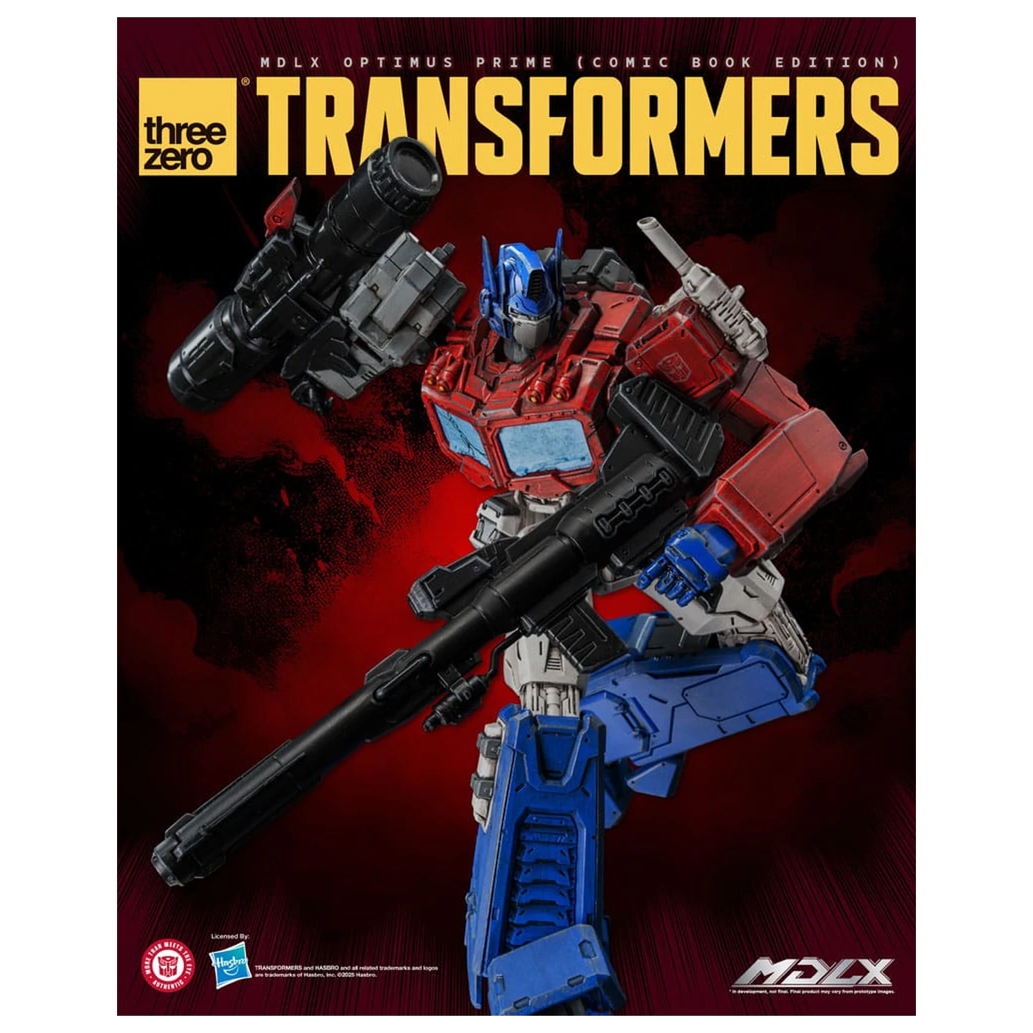 Transformers MDLX Actionfigur Optimus Prime (Comic Book Edition) 18 cm Produktfoto