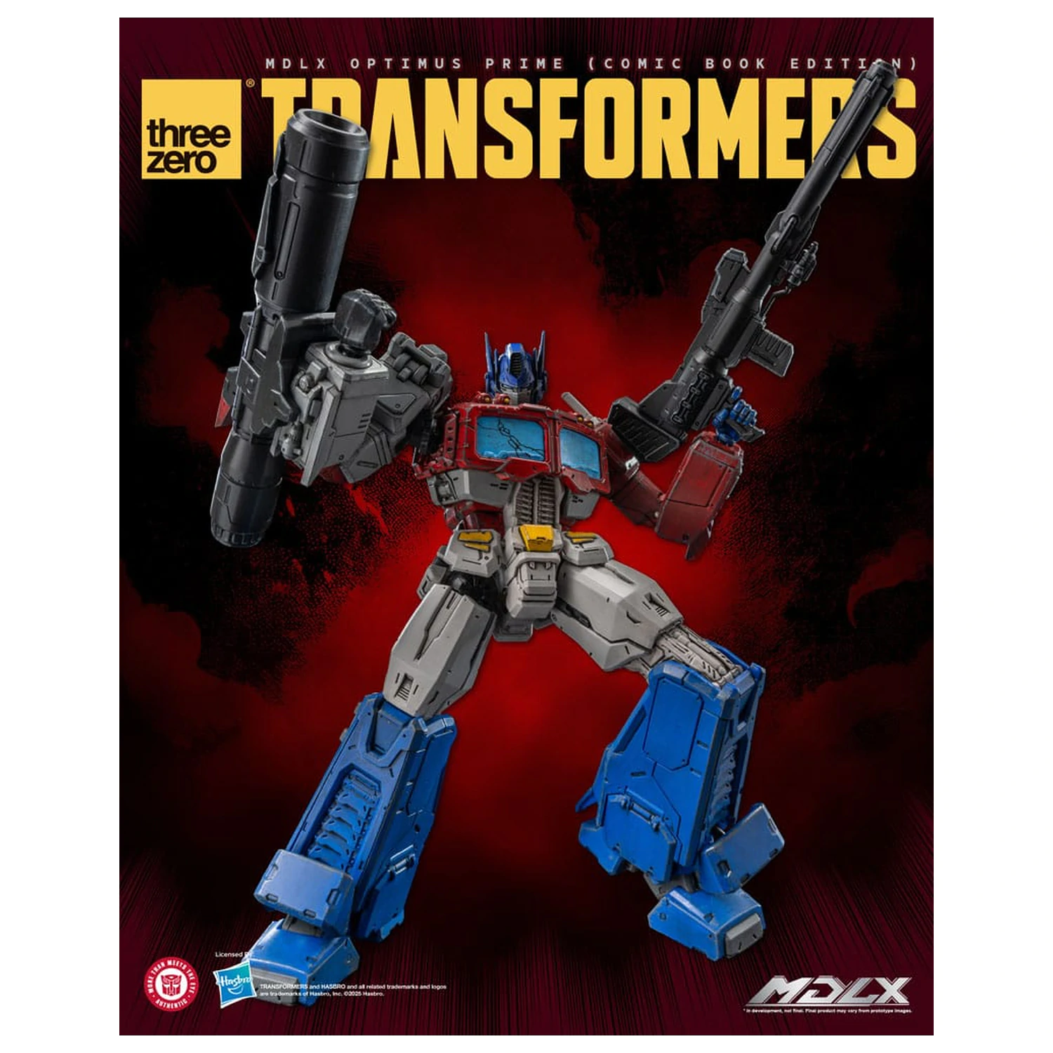 Transformers MDLX Actionfigur Optimus Prime (Comic Book Edition) 18 cm Produktfoto