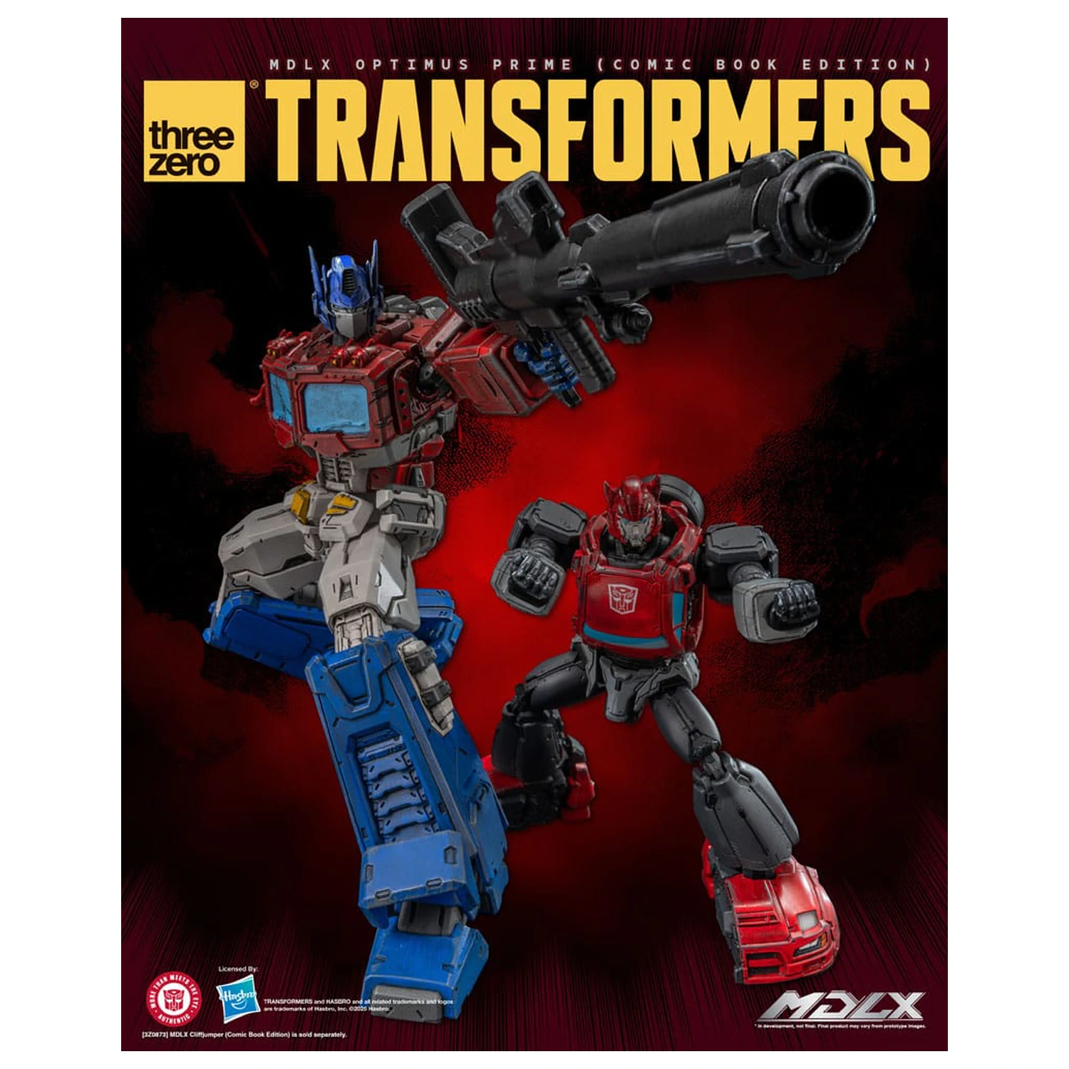 Transformers MDLX Actionfigur Optimus Prime (Comic Book Edition) 18 cm Produktfoto