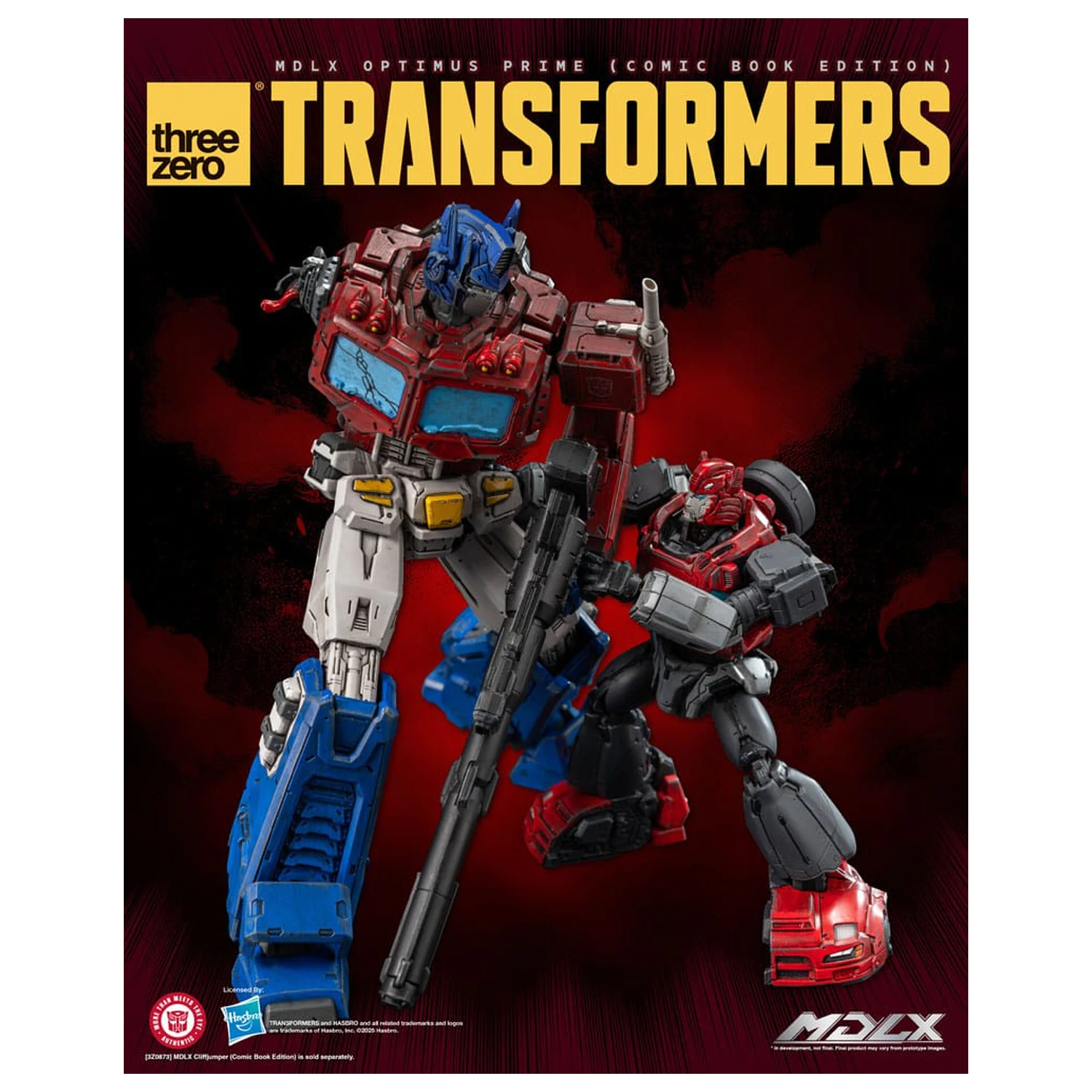 Transformers MDLX Actionfigur Optimus Prime (Comic Book Edition) 18 cm Produktfoto