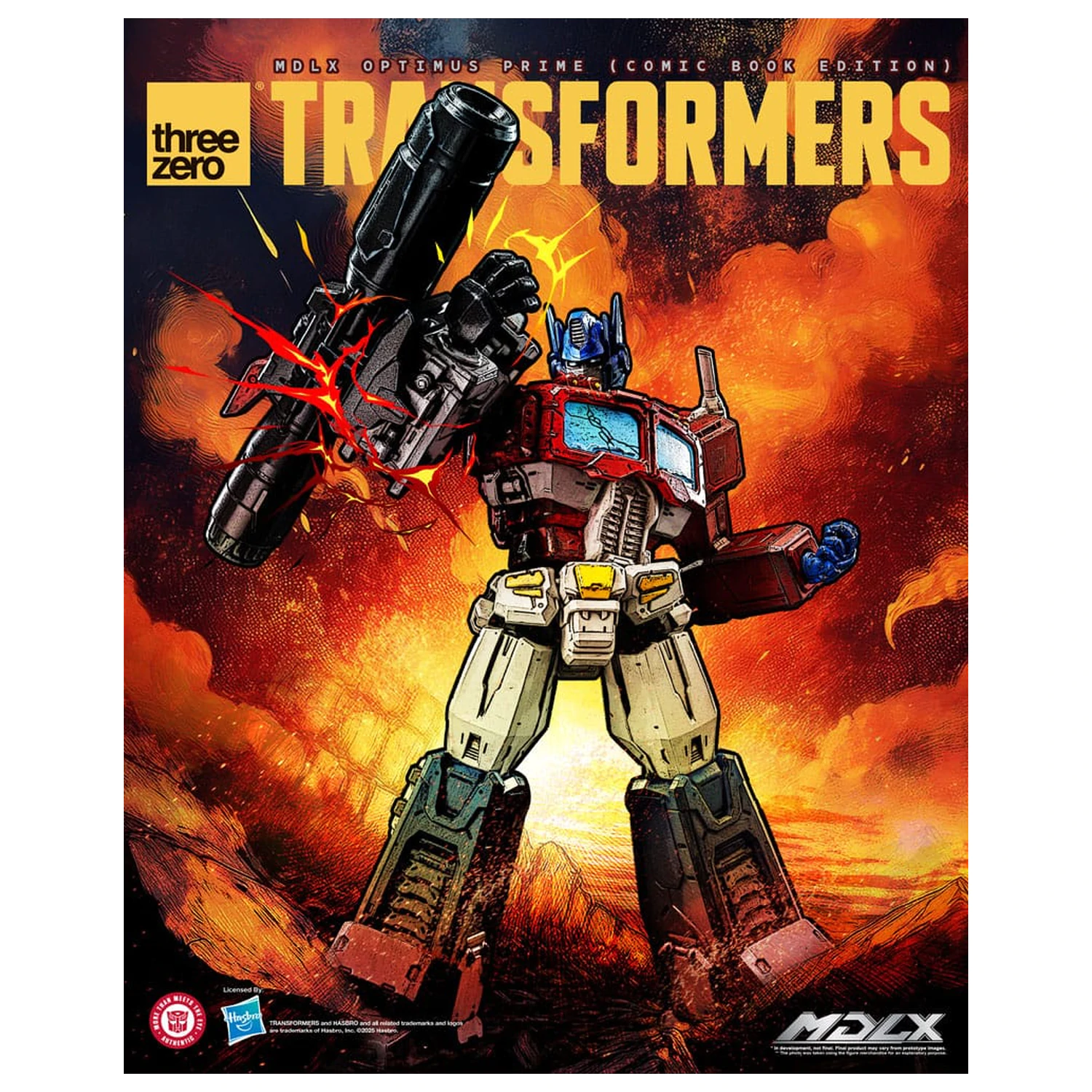 Transformers MDLX Actionfigur Optimus Prime (Comic Book Edition) 18 cm Produktfoto