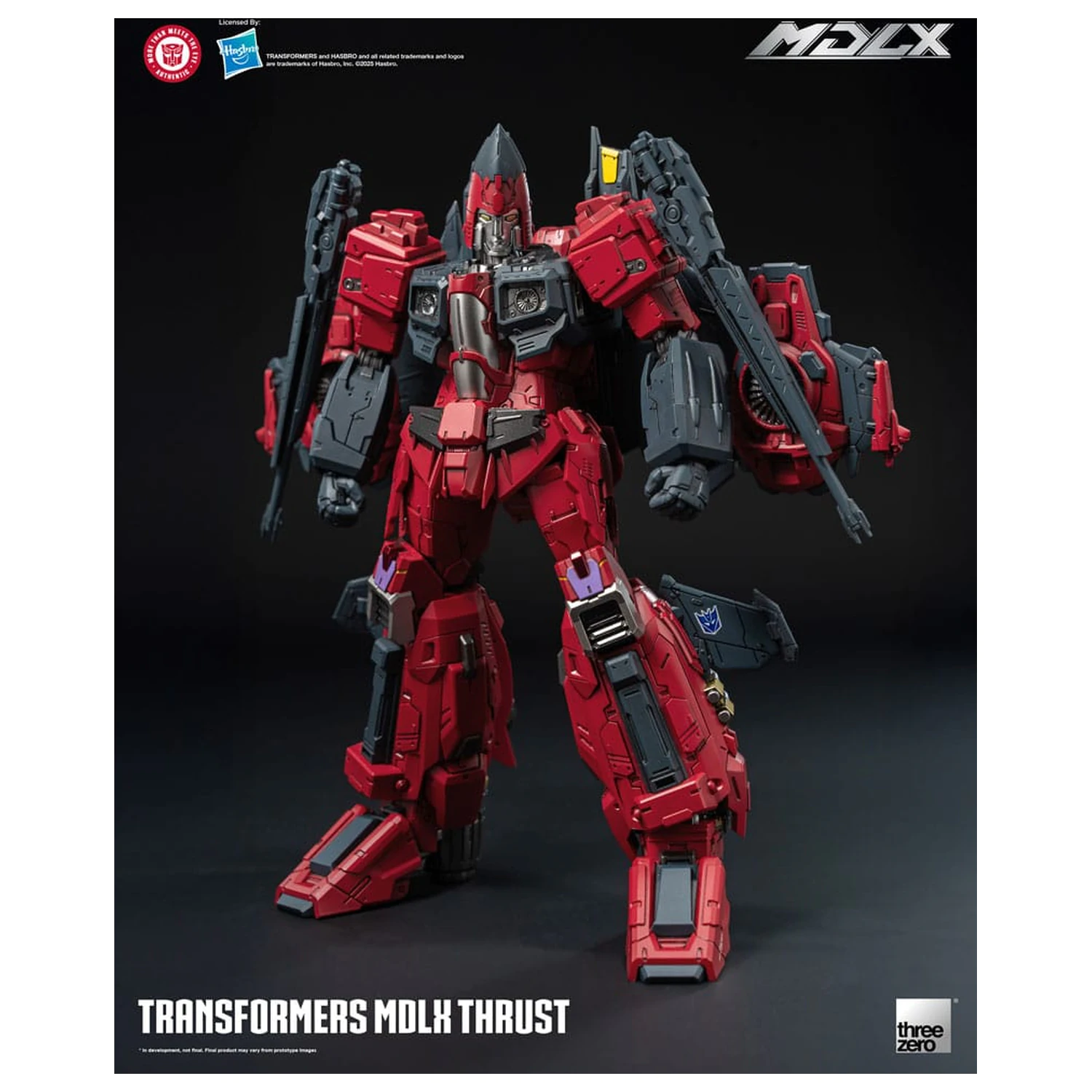 Transformers MDLX Actionfigur Thrust 20 cm Produktfoto