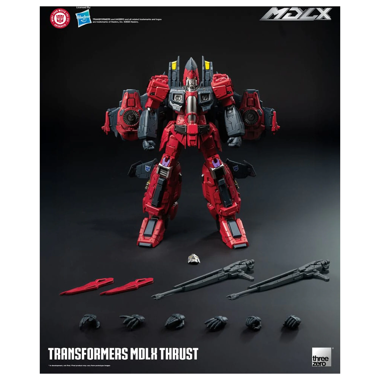 Transformers MDLX Actionfigur Thrust 20 cm Produktfoto