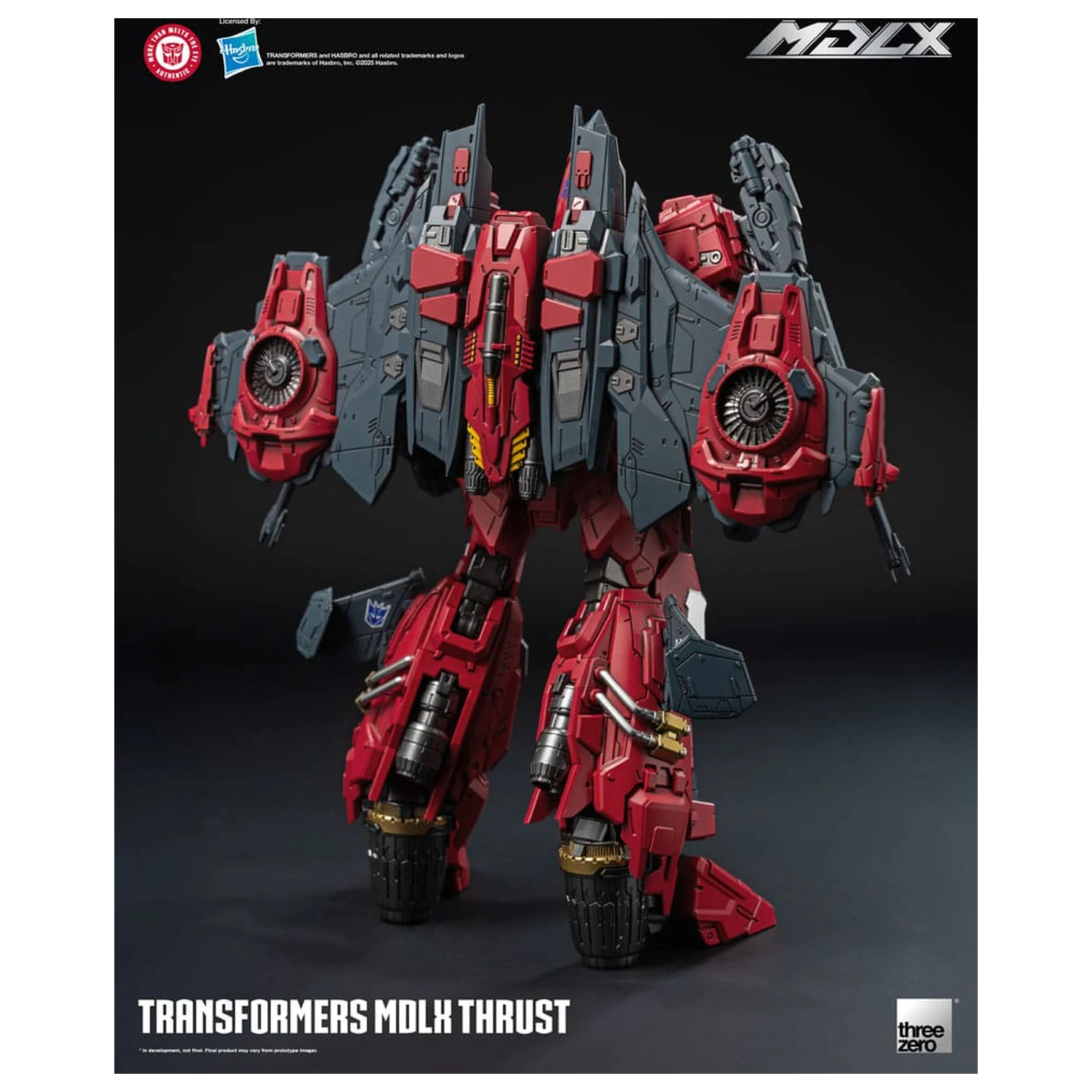 Transformers MDLX Actionfigur Thrust 20 cm Produktfoto