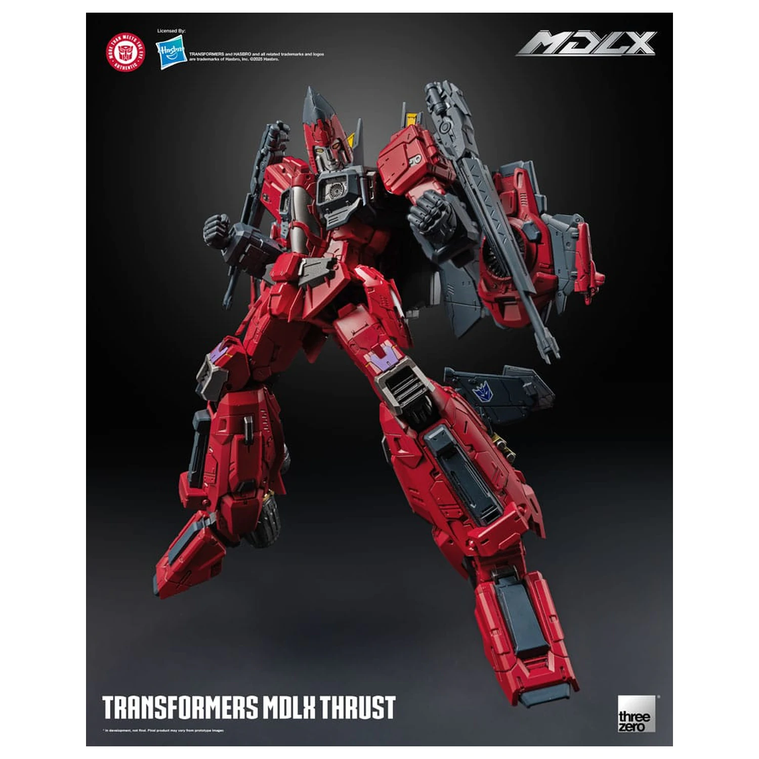 Transformers MDLX Actionfigur Thrust 20 cm Produktfoto