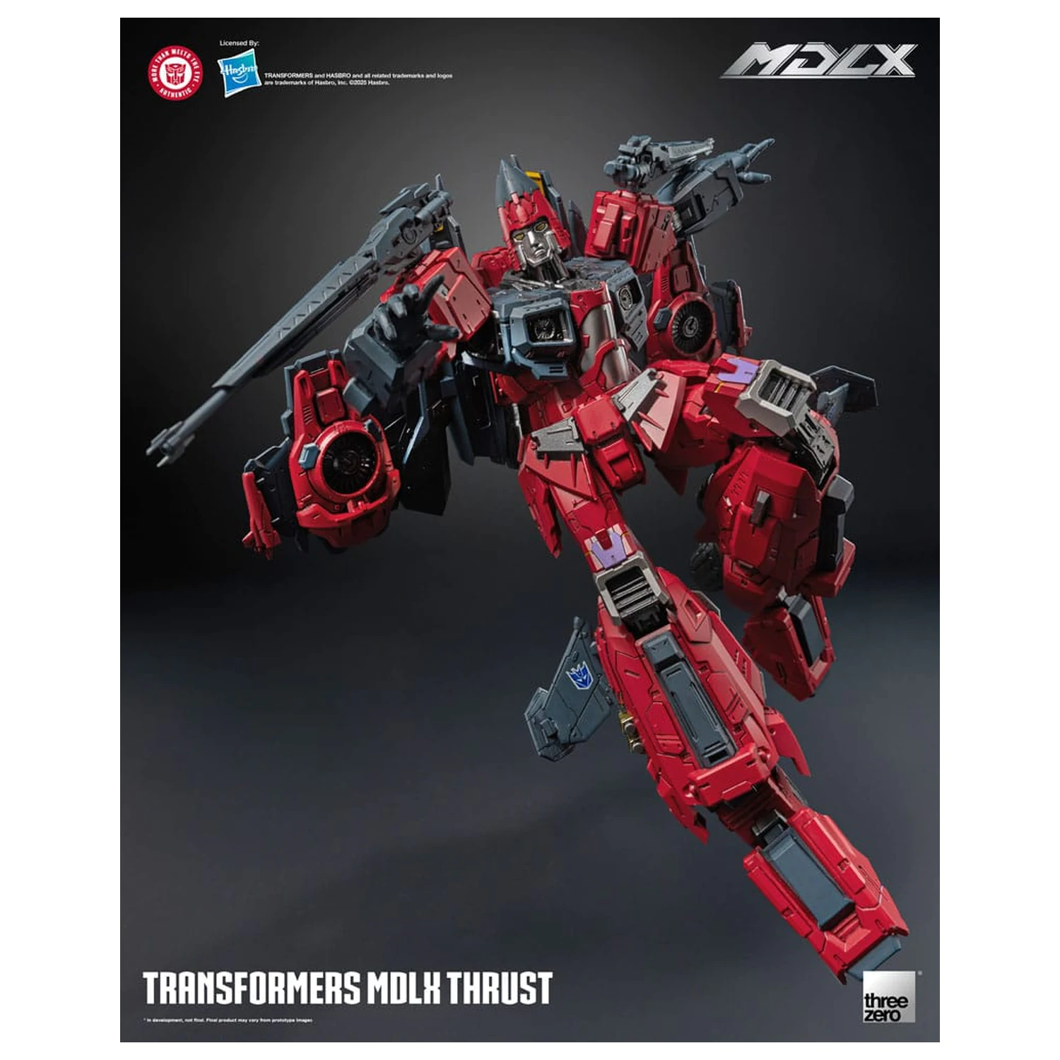Transformers MDLX Actionfigur Thrust 20 cm Produktfoto