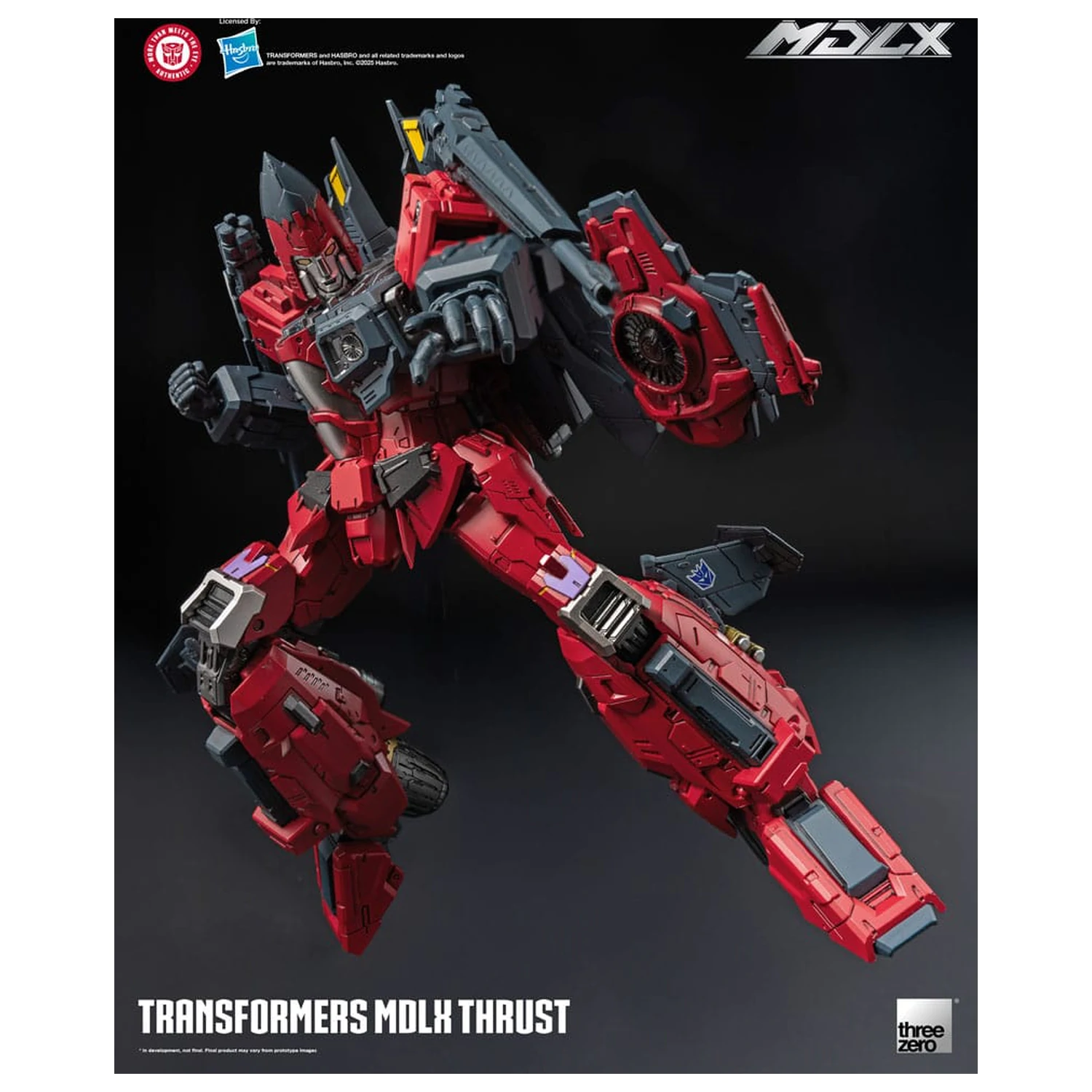 Transformers MDLX Actionfigur Thrust 20 cm Produktfoto