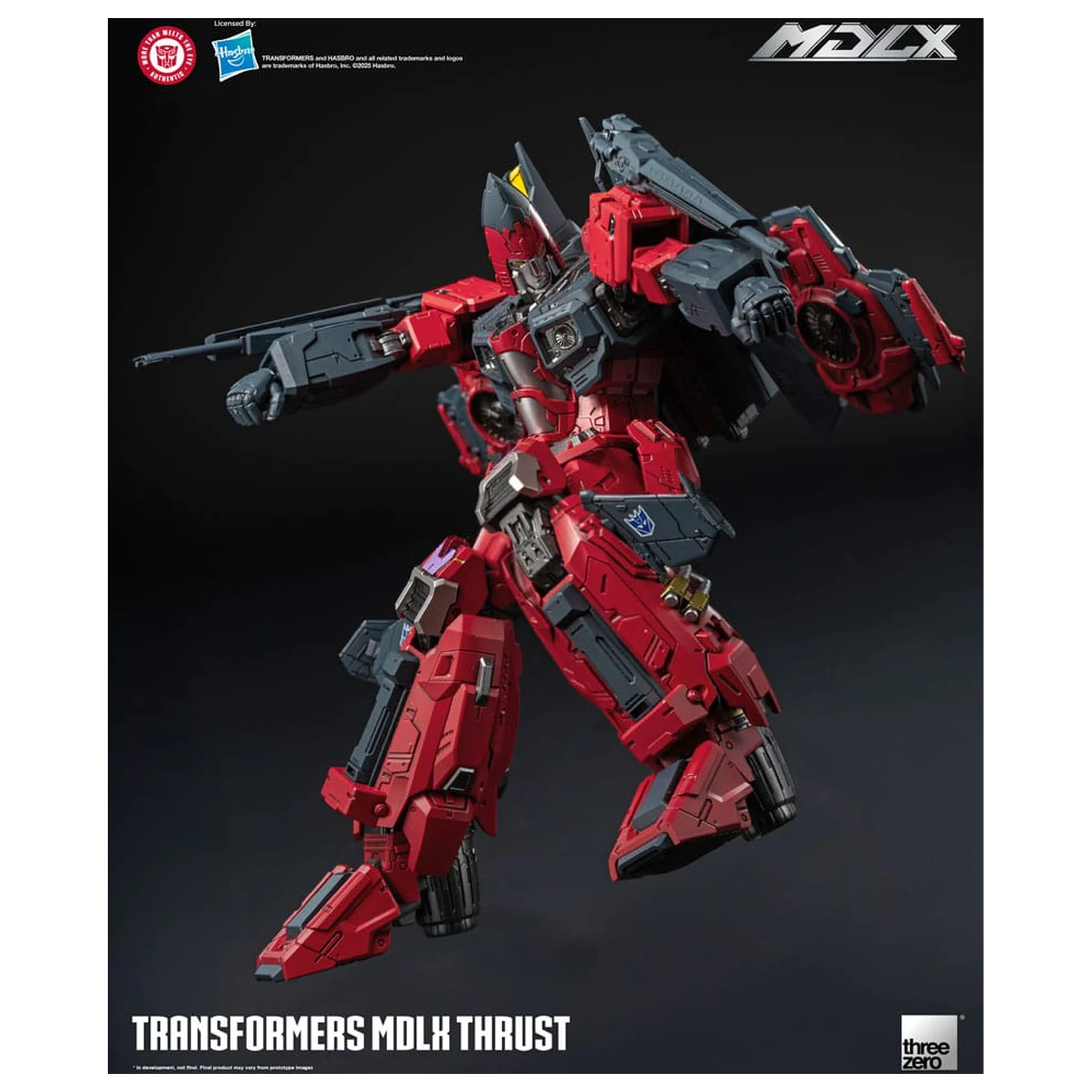 Transformers MDLX Actionfigur Thrust 20 cm Produktfoto