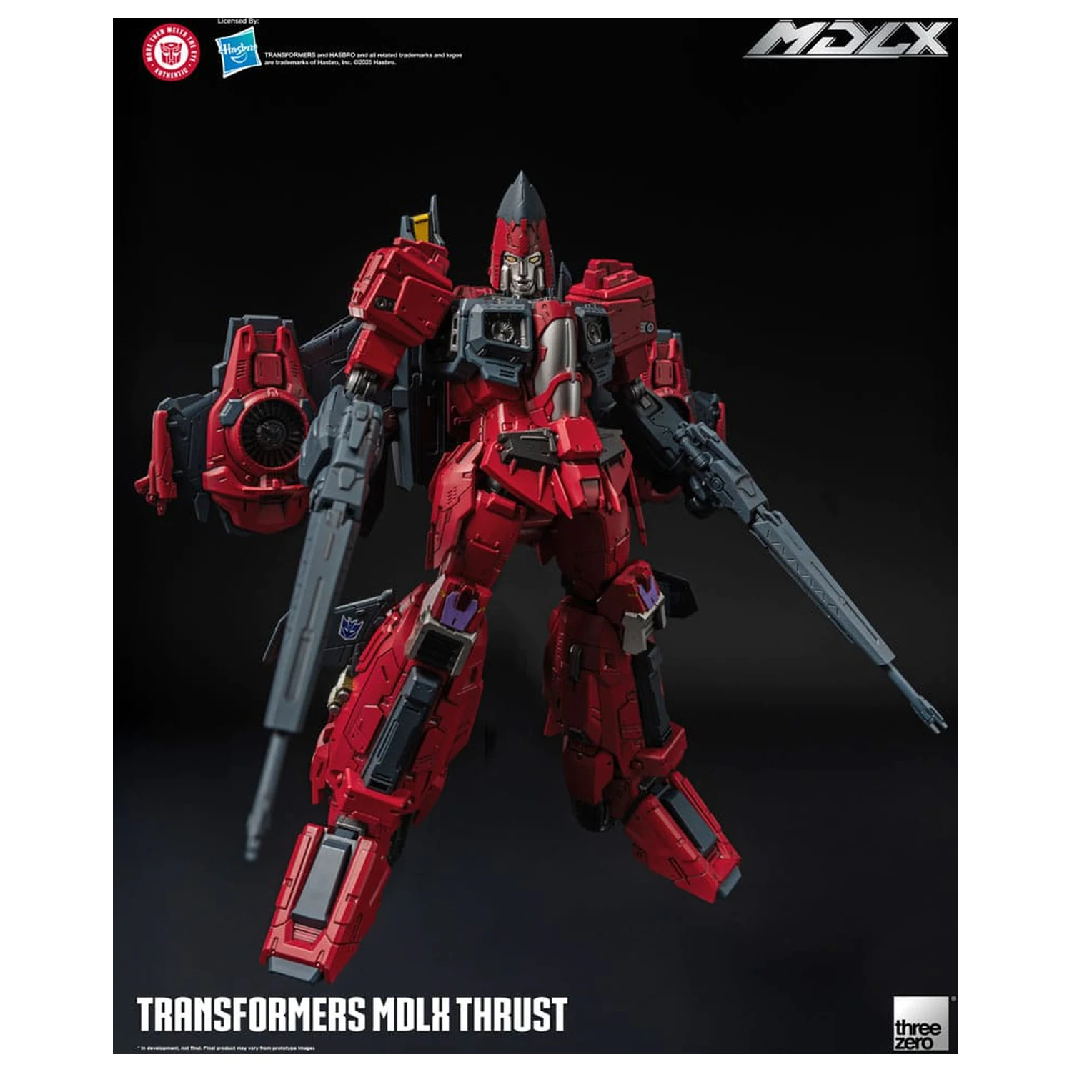 Transformers MDLX Actionfigur Thrust 20 cm Produktfoto