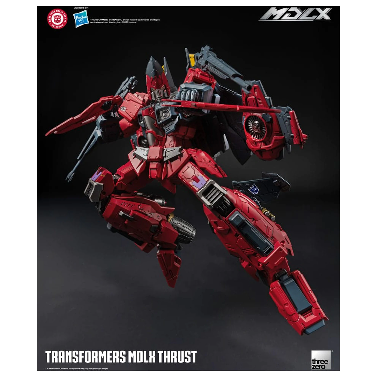 Transformers MDLX Actionfigur Thrust 20 cm Produktfoto