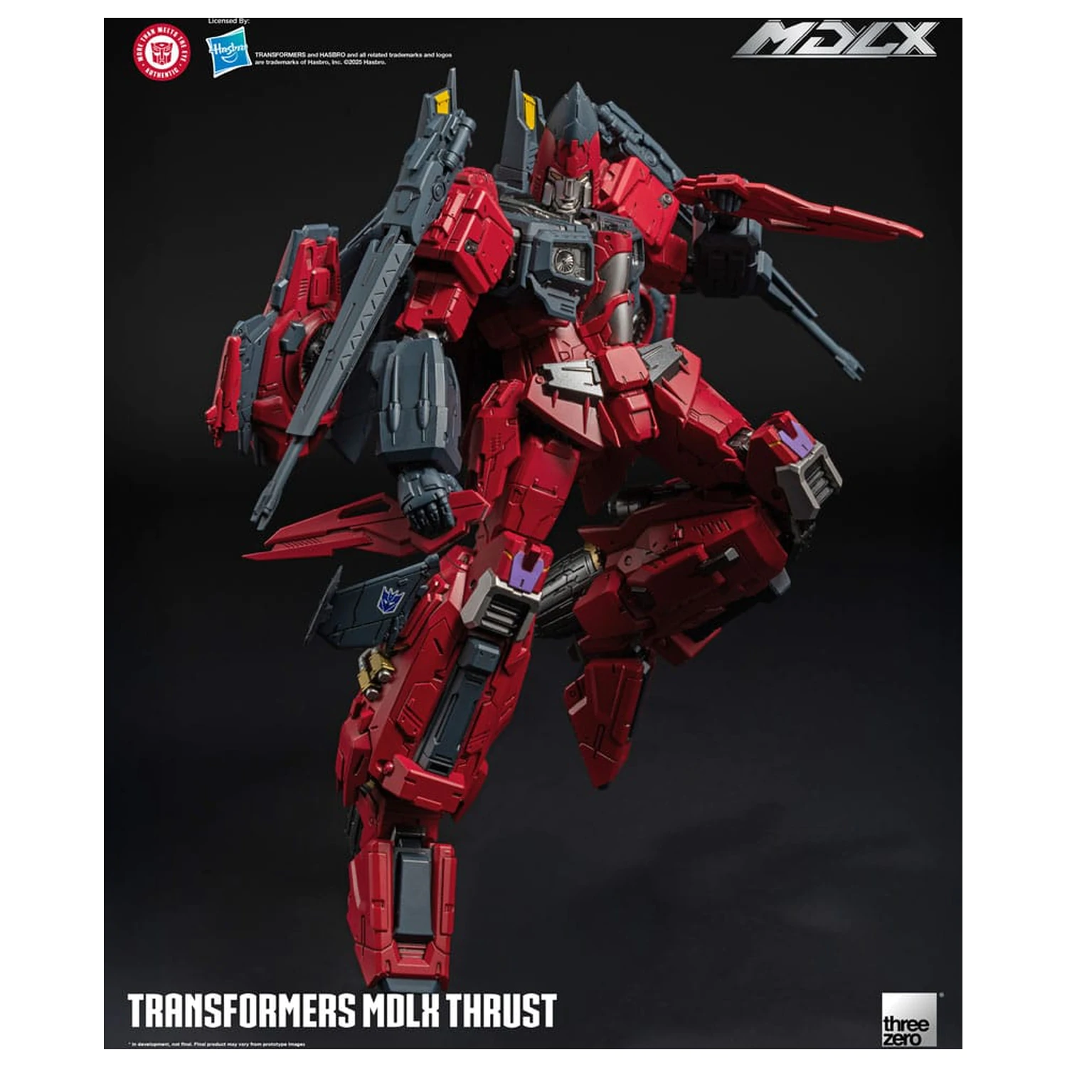 Transformers MDLX Actionfigur Thrust 20 cm Produktfoto