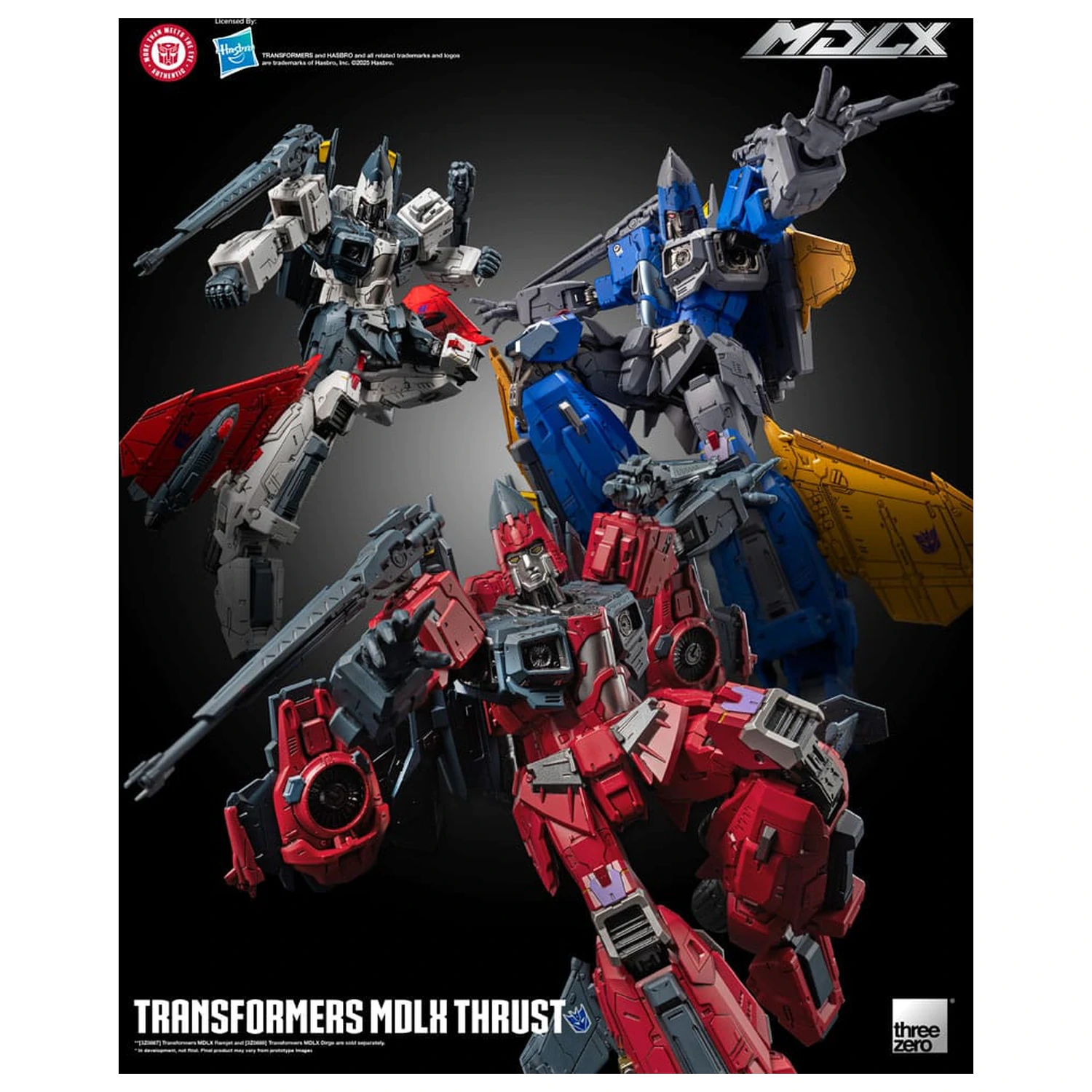 Transformers MDLX Actionfigur Thrust 20 cm Produktfoto