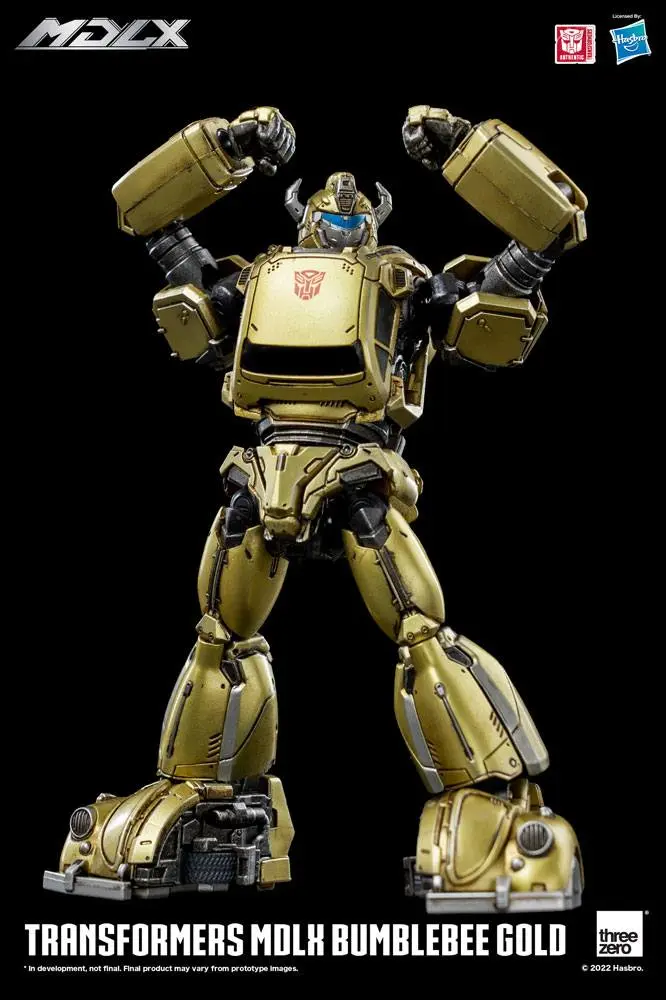 Transformers MDLX Actionfigur Bumblebee Gold Limited Edition 12 cm Produktfoto