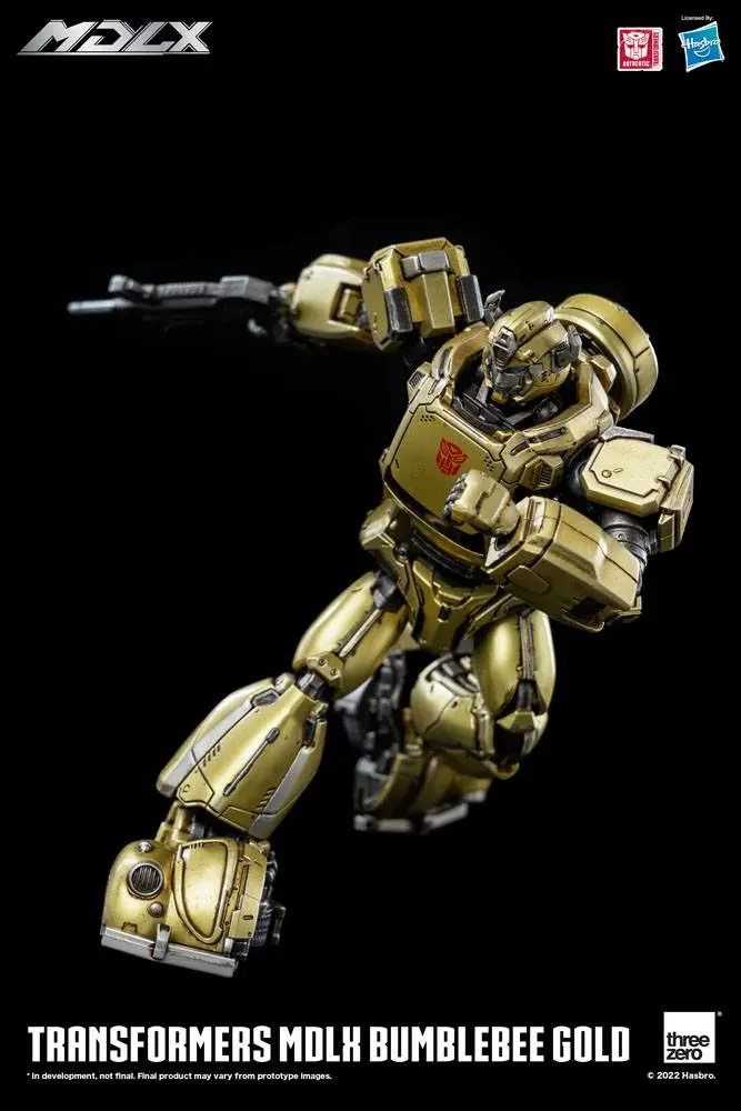 Transformers MDLX Actionfigur Bumblebee Gold Limited Edition 12 cm Produktfoto