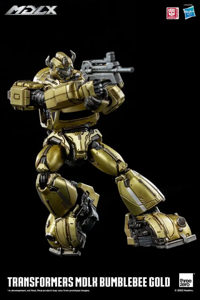 Transformers MDLX Actionfigur Bumblebee Gold Limited Edition 12 cm Produktfoto