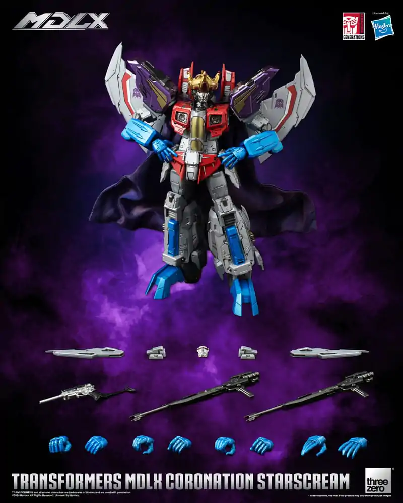 Transformers MDLX Actionfigur Coronation Starscream 20 cm termékfotó