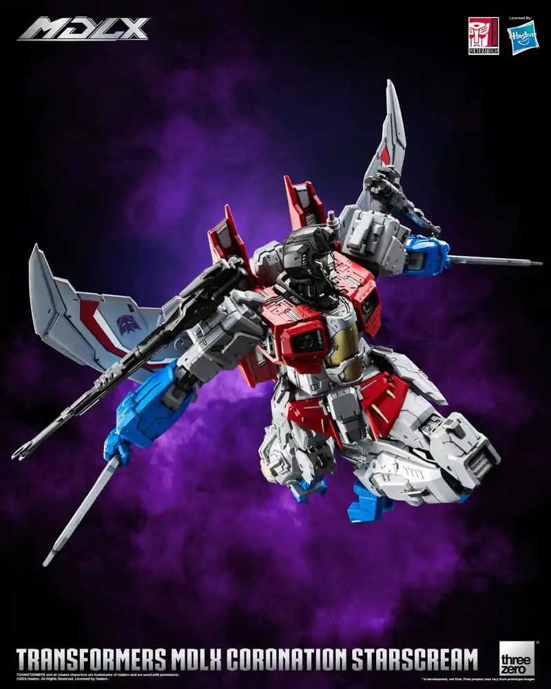 Transformers MDLX Actionfigur Coronation Starscream 20 cm termékfotó