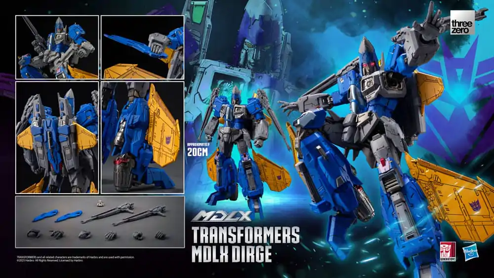 Transformers MDLX Actionfigur Dirge 20 cm Produktfoto