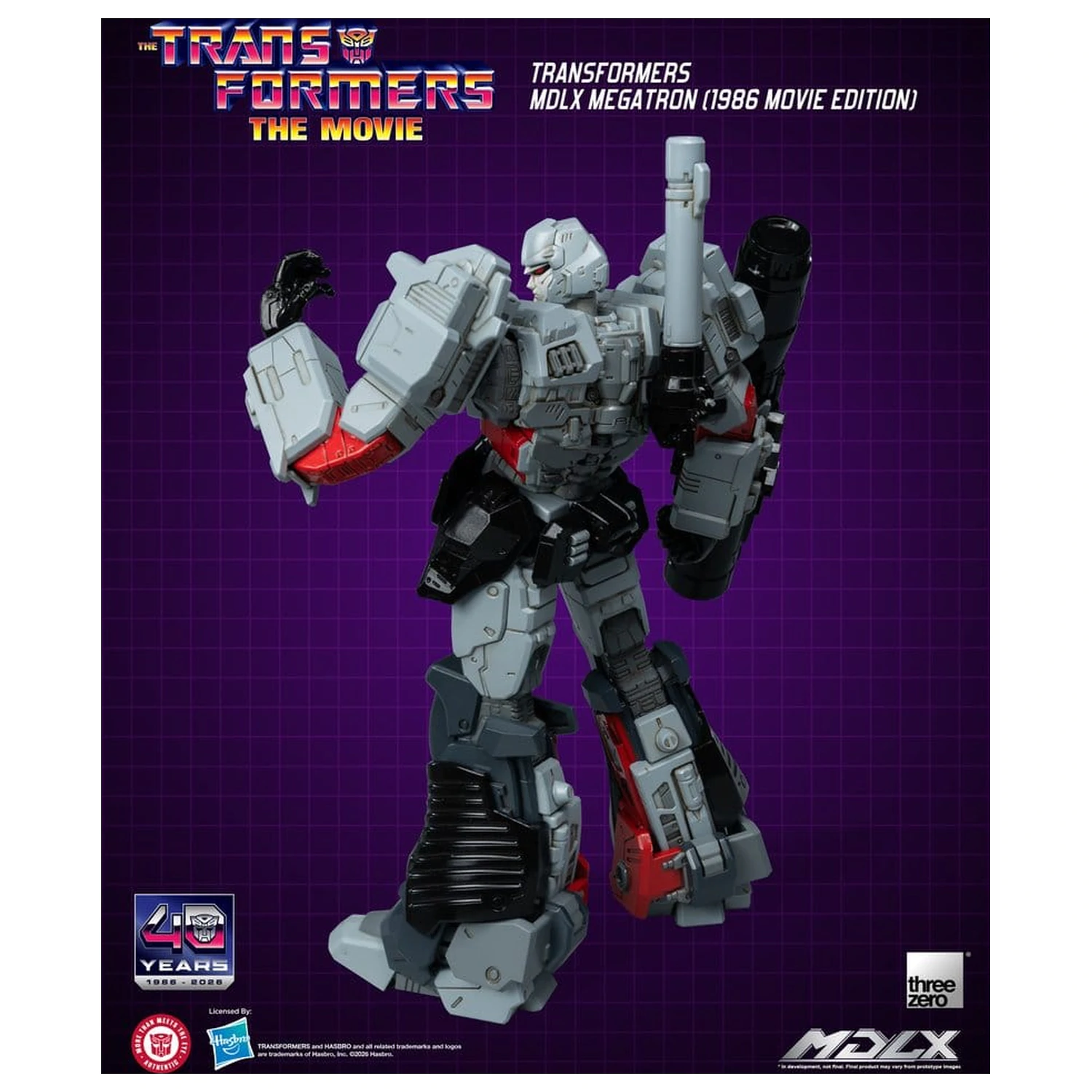 Transformers MDLX Actionfigur Megatron (1986 Movie Edition) 18 cm Produktfoto