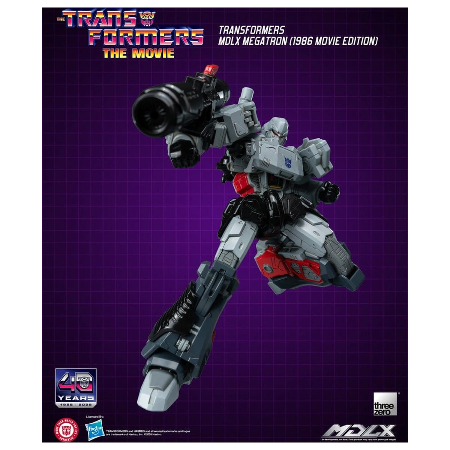 Transformers MDLX Actionfigur Megatron (1986 Movie Edition) 18 cm Produktfoto