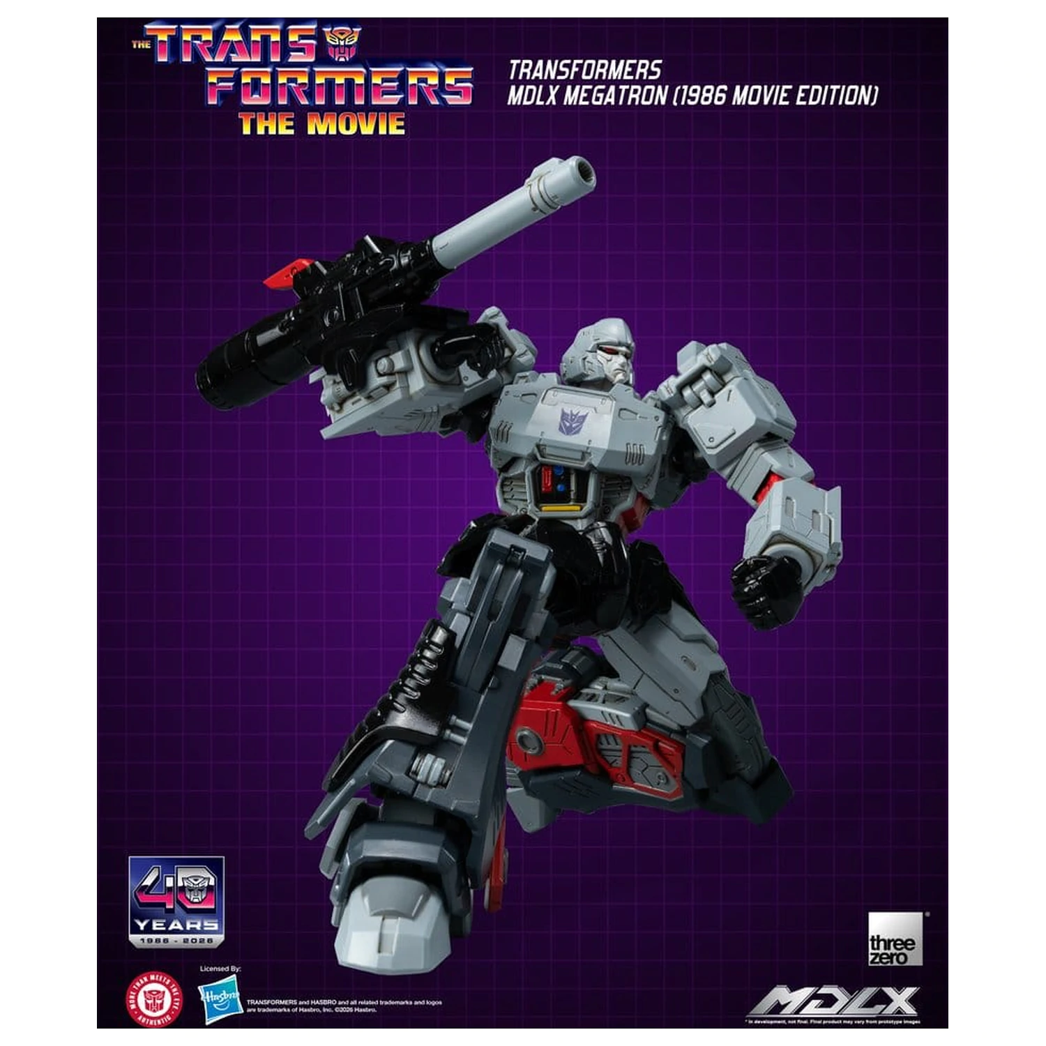 Transformers MDLX Actionfigur Megatron (1986 Movie Edition) 18 cm Produktfoto