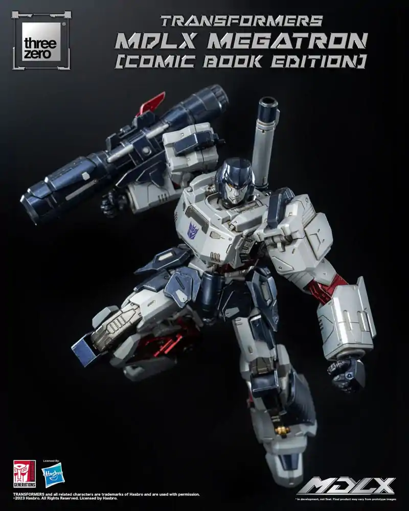 Transformers MDLX Actionfigur Megatron (Comic Book Edition) 18 cm Produktfoto