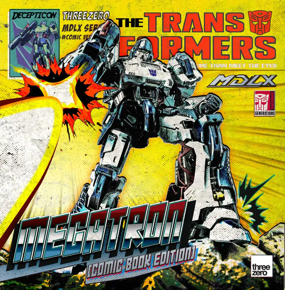 Transformers MDLX Actionfigur Megatron (Comic Book Edition) 18 cm Produktfoto