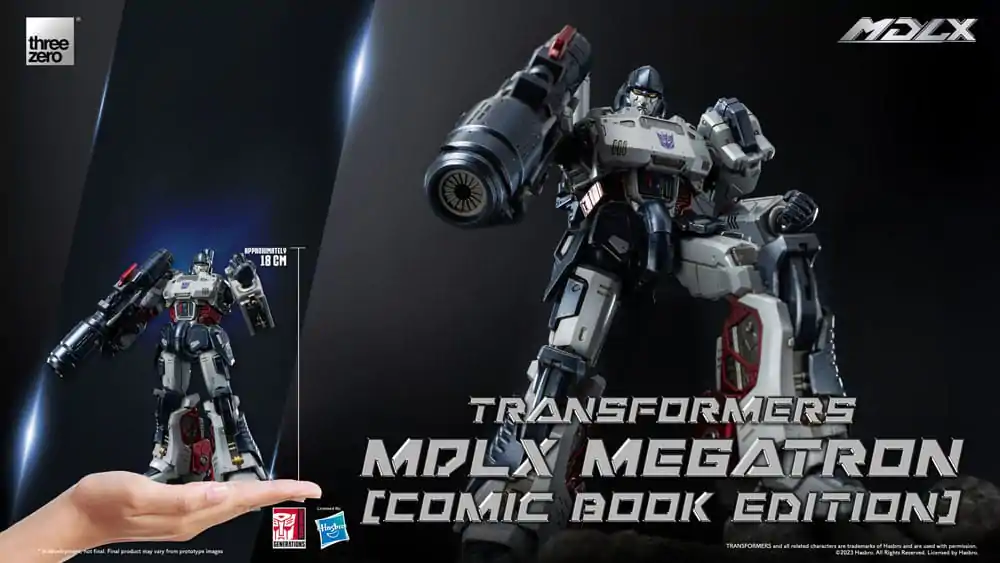 Transformers MDLX Actionfigur Megatron (Comic Book Edition) 18 cm Produktfoto