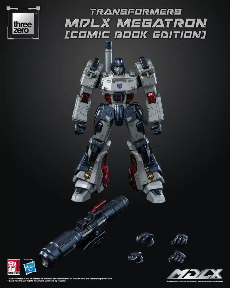 Transformers MDLX Actionfigur Megatron (Comic Book Edition) 18 cm Produktfoto