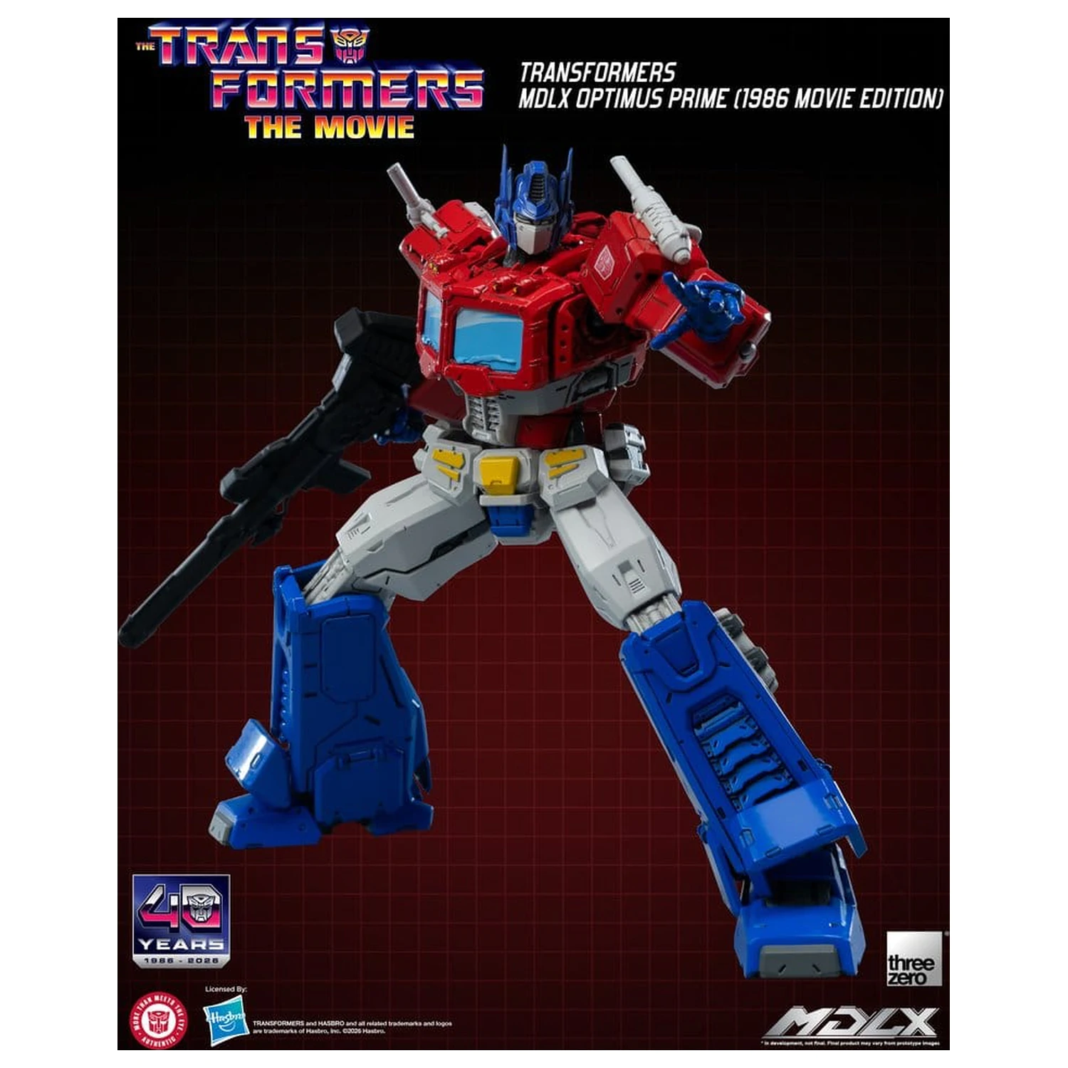 Transformers MDLX Actionfigur Optimus Prime (1986 Movie Edition) 18 cm Produktfoto