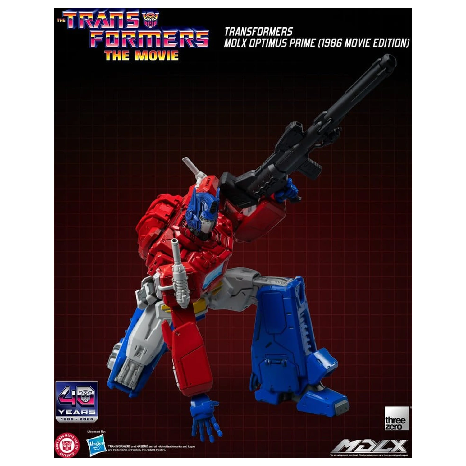 Transformers MDLX Actionfigur Optimus Prime (1986 Movie Edition) 18 cm Produktfoto
