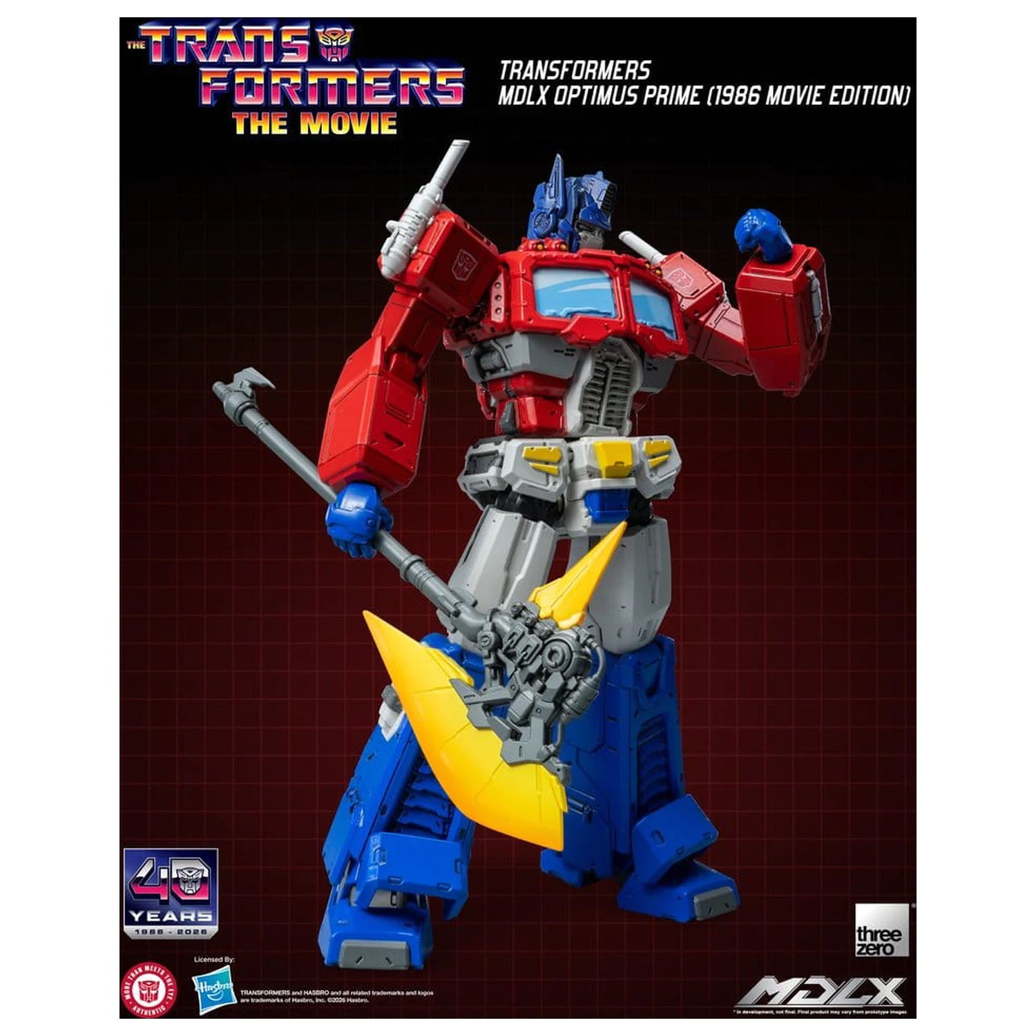Transformers MDLX Actionfigur Optimus Prime (1986 Movie Edition) 18 cm Produktfoto