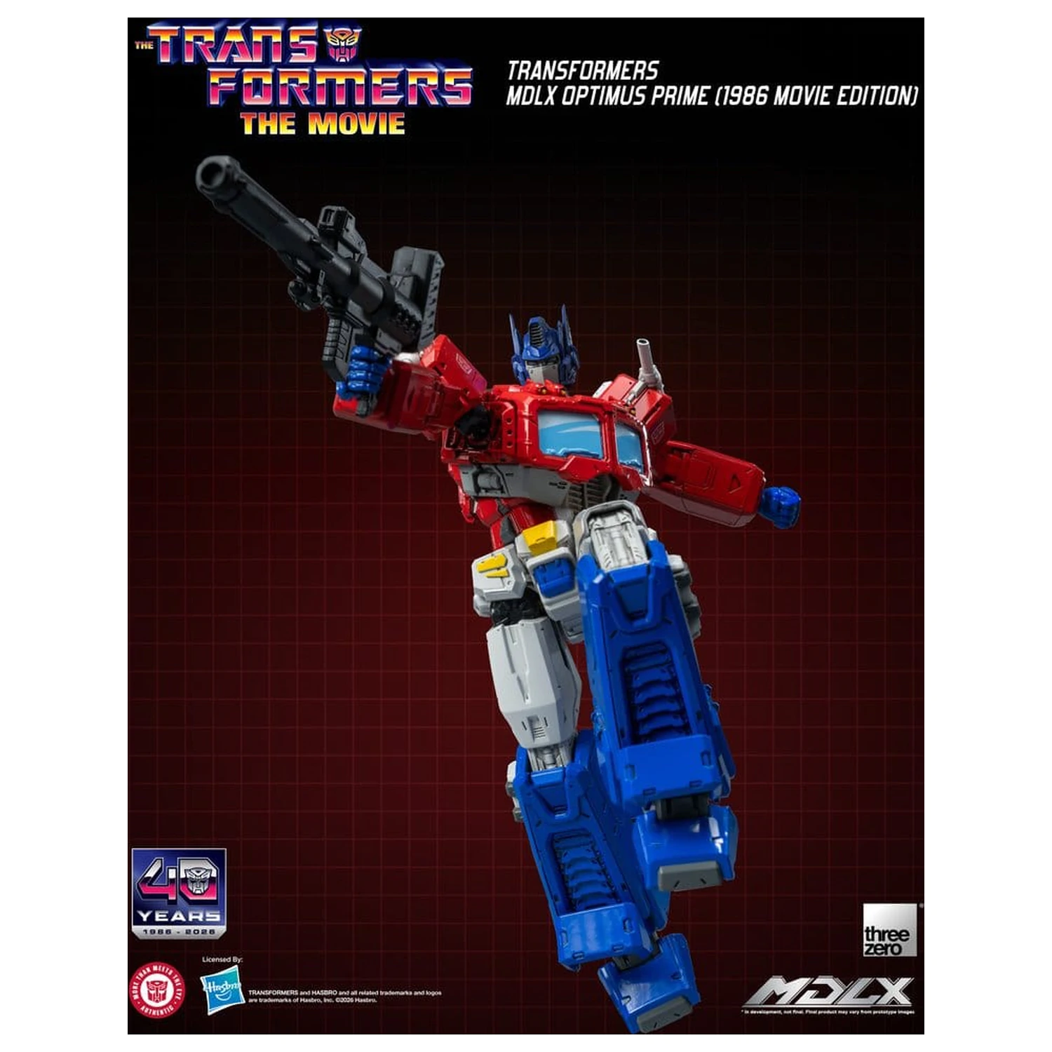 Transformers MDLX Actionfigur Optimus Prime (1986 Movie Edition) 18 cm Produktfoto
