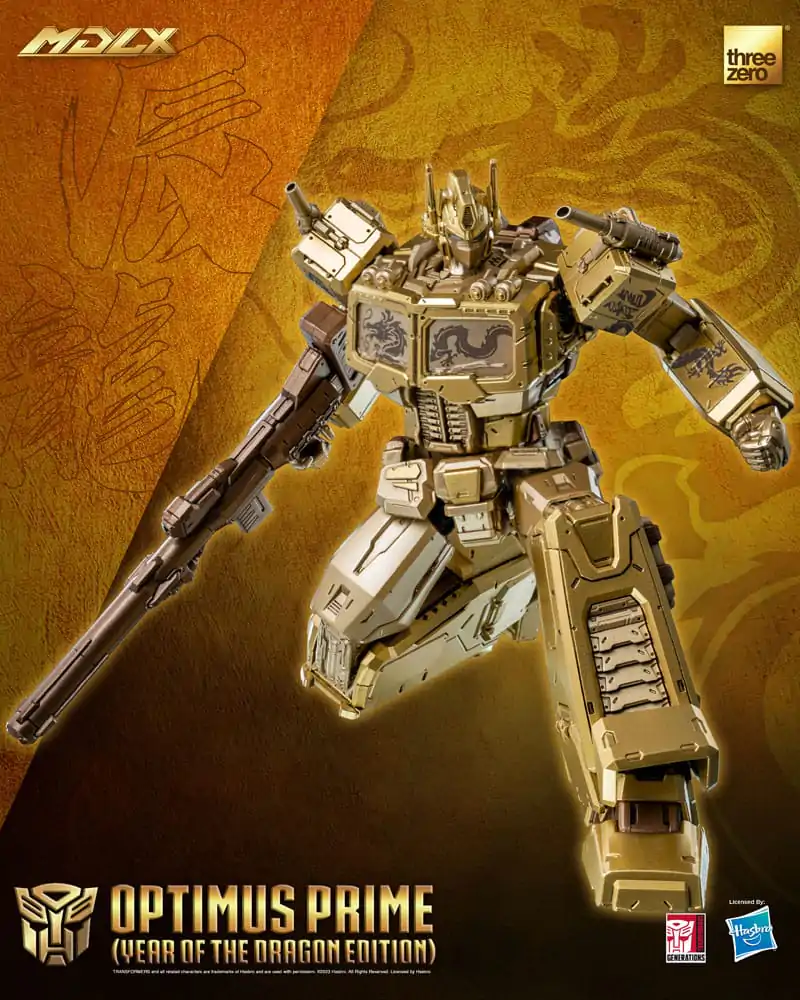 Transformers MDLX Actionfigur Optimus Prime (Year of the Dragon Edition) 18 cm Produktfoto