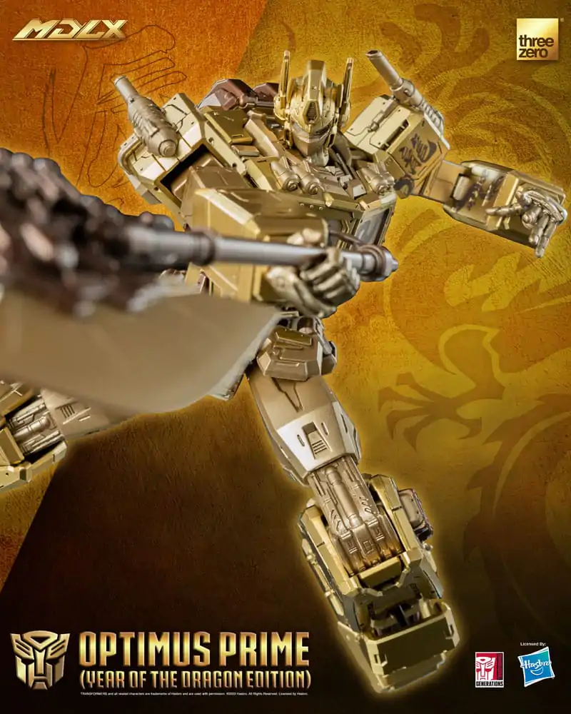 Transformers MDLX Actionfigur Optimus Prime (Year of the Dragon Edition) 18 cm Produktfoto