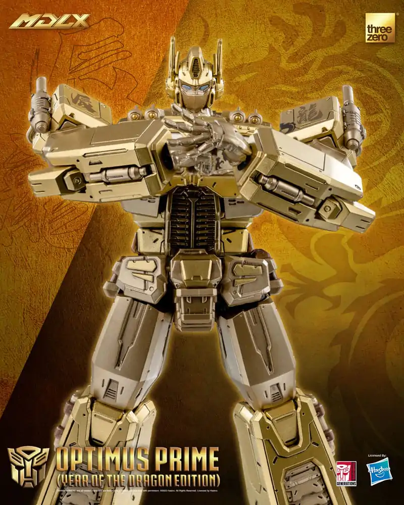Transformers MDLX Actionfigur Optimus Prime (Year of the Dragon Edition) 18 cm Produktfoto