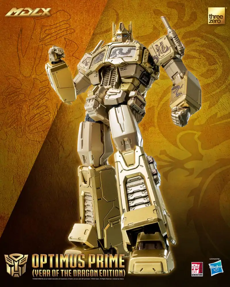 Transformers MDLX Actionfigur Optimus Prime (Year of the Dragon Edition) 18 cm Produktfoto