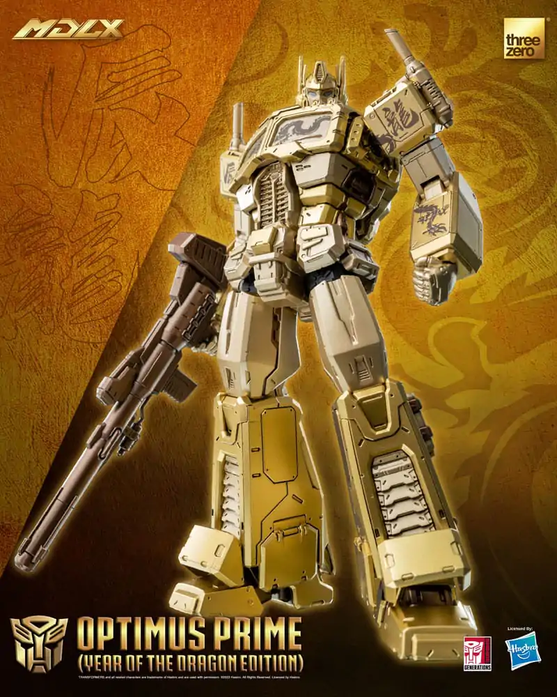 Transformers MDLX Actionfigur Optimus Prime (Year of the Dragon Edition) 18 cm Produktfoto