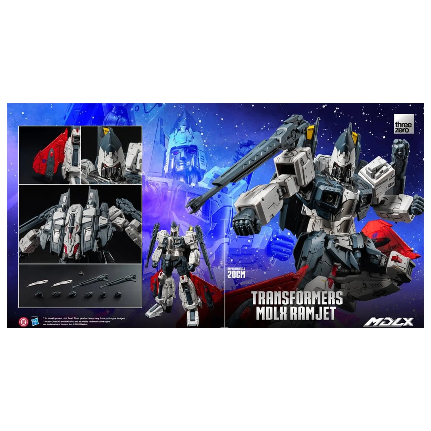 Transformers MDLX Actionfigur Ramjet 20 cm Produktfoto