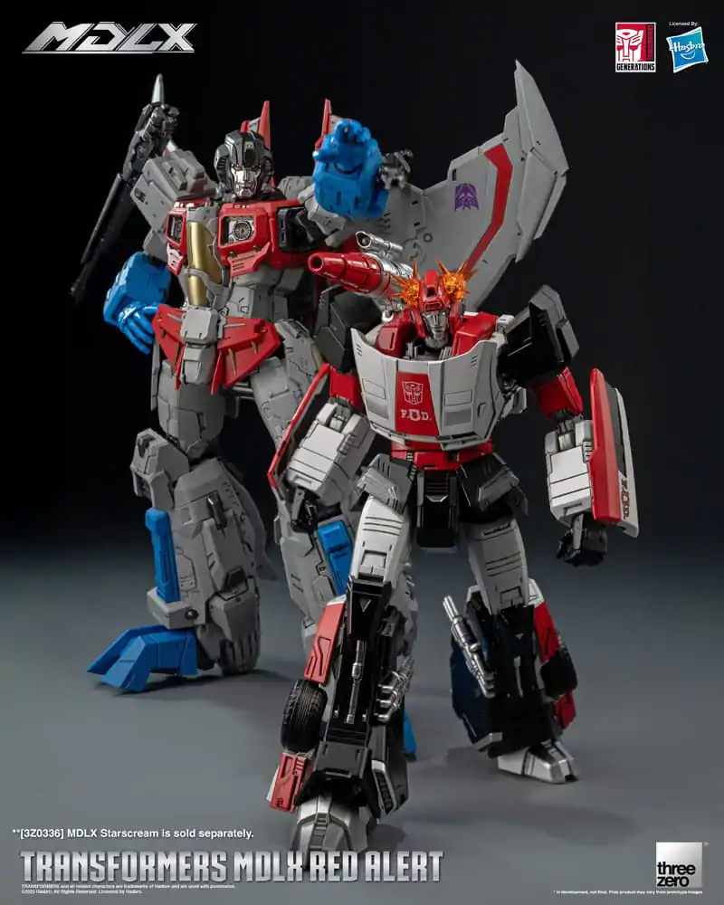 Transformers MDLX Actionfigur Red Alert 15 cm Produktfoto